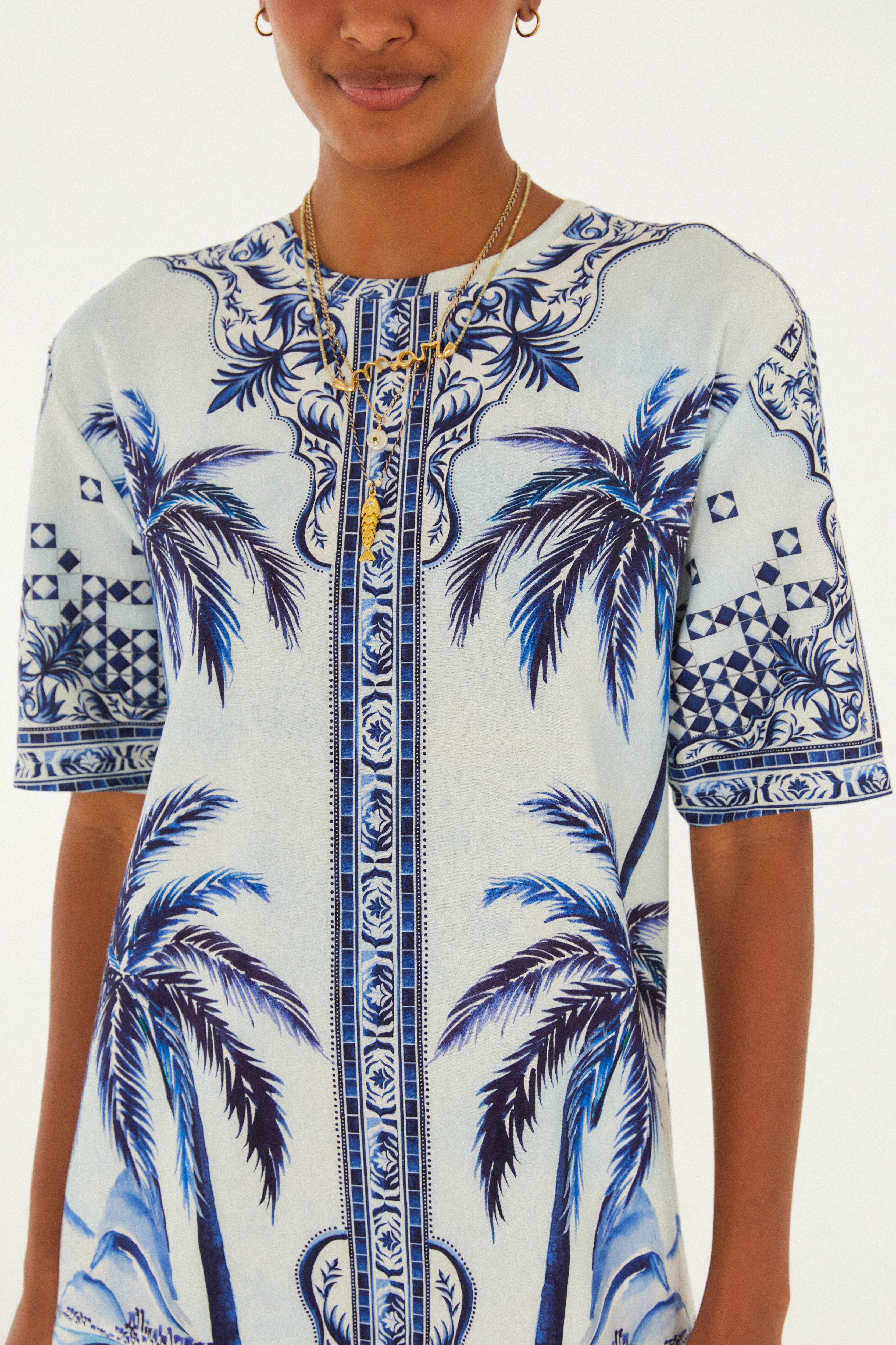 Vestido T-Shirt Básico Cidade Maravilha