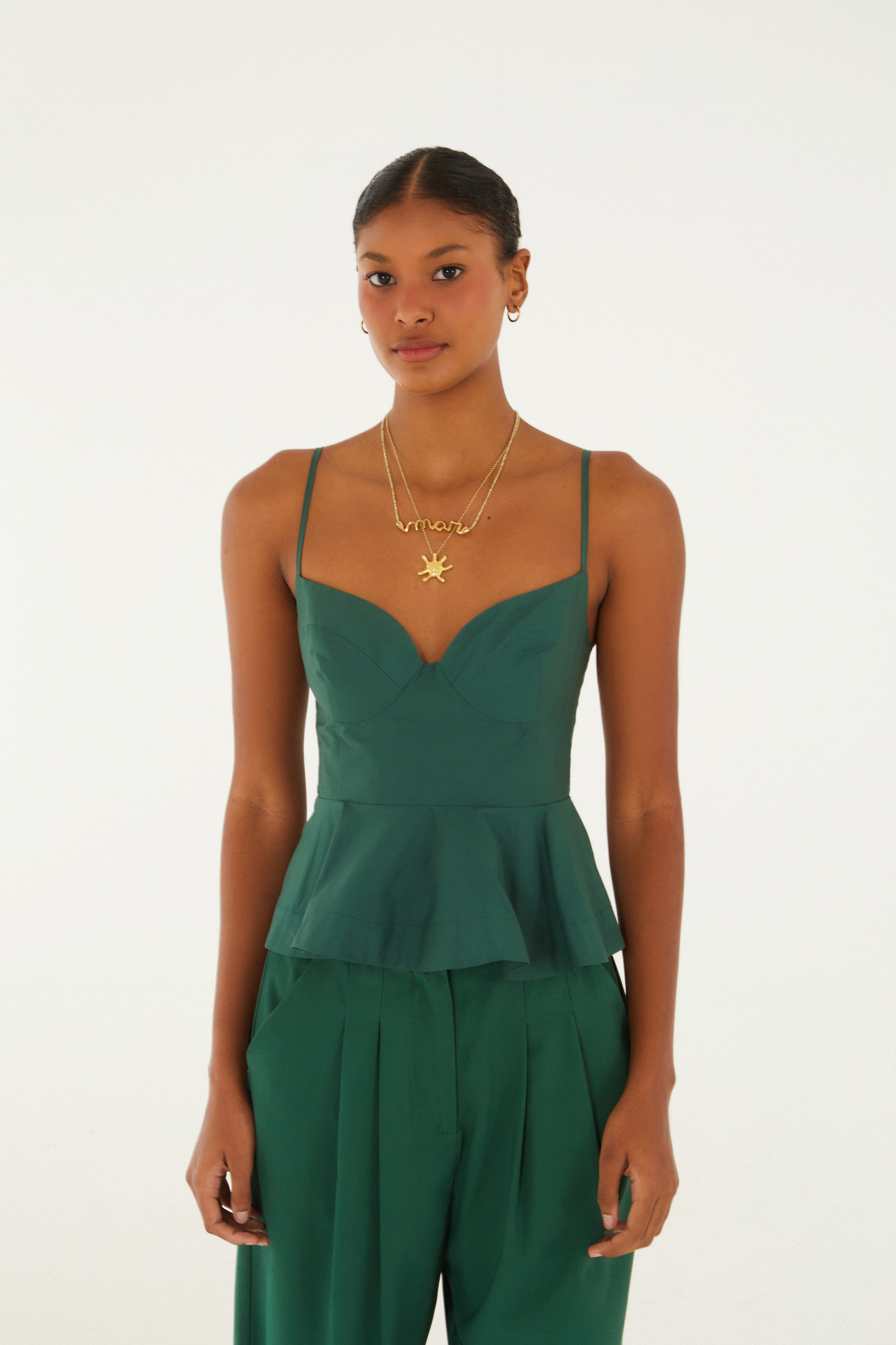 Blusa Camponesa Alças