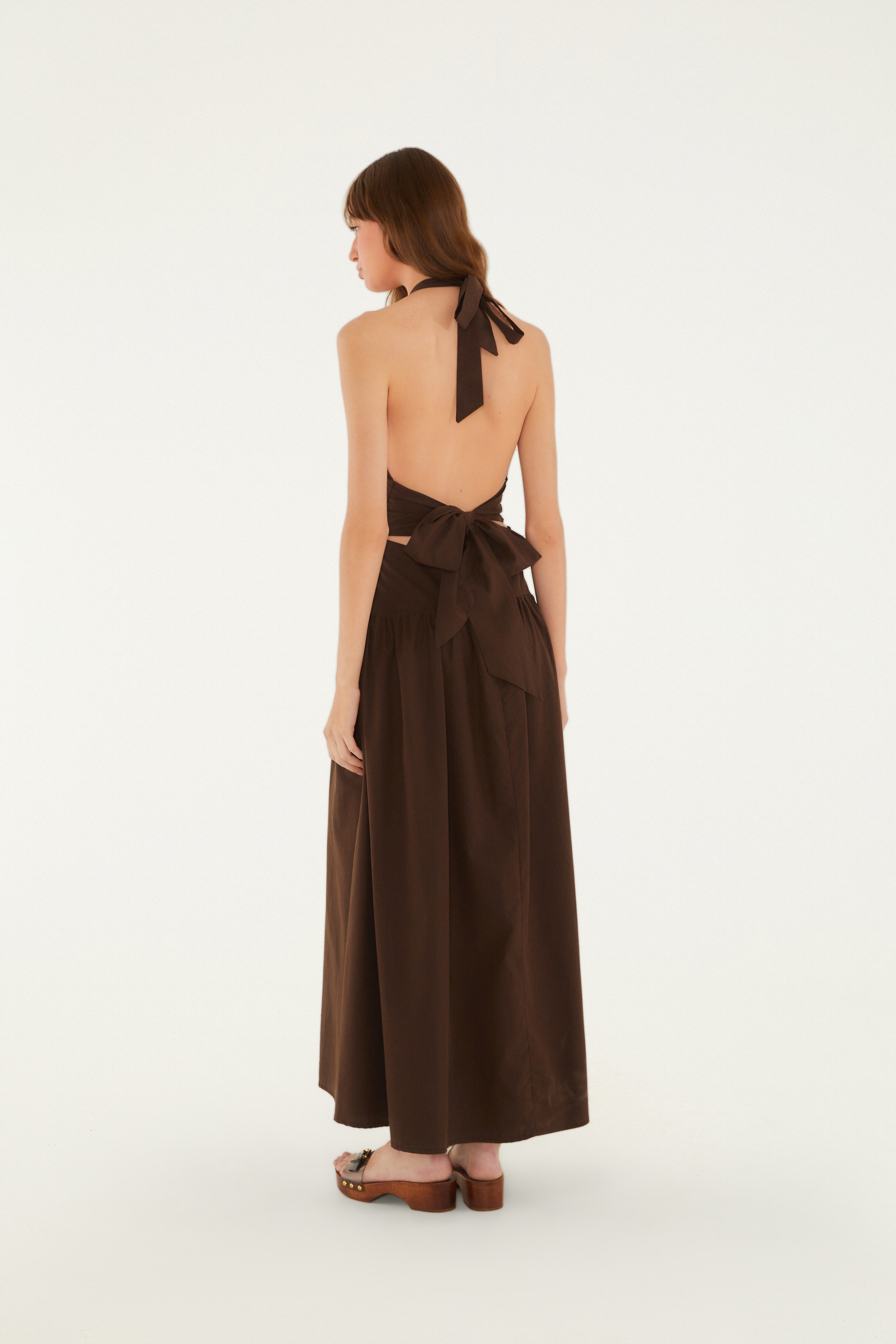 Vestido Frente Única Midi