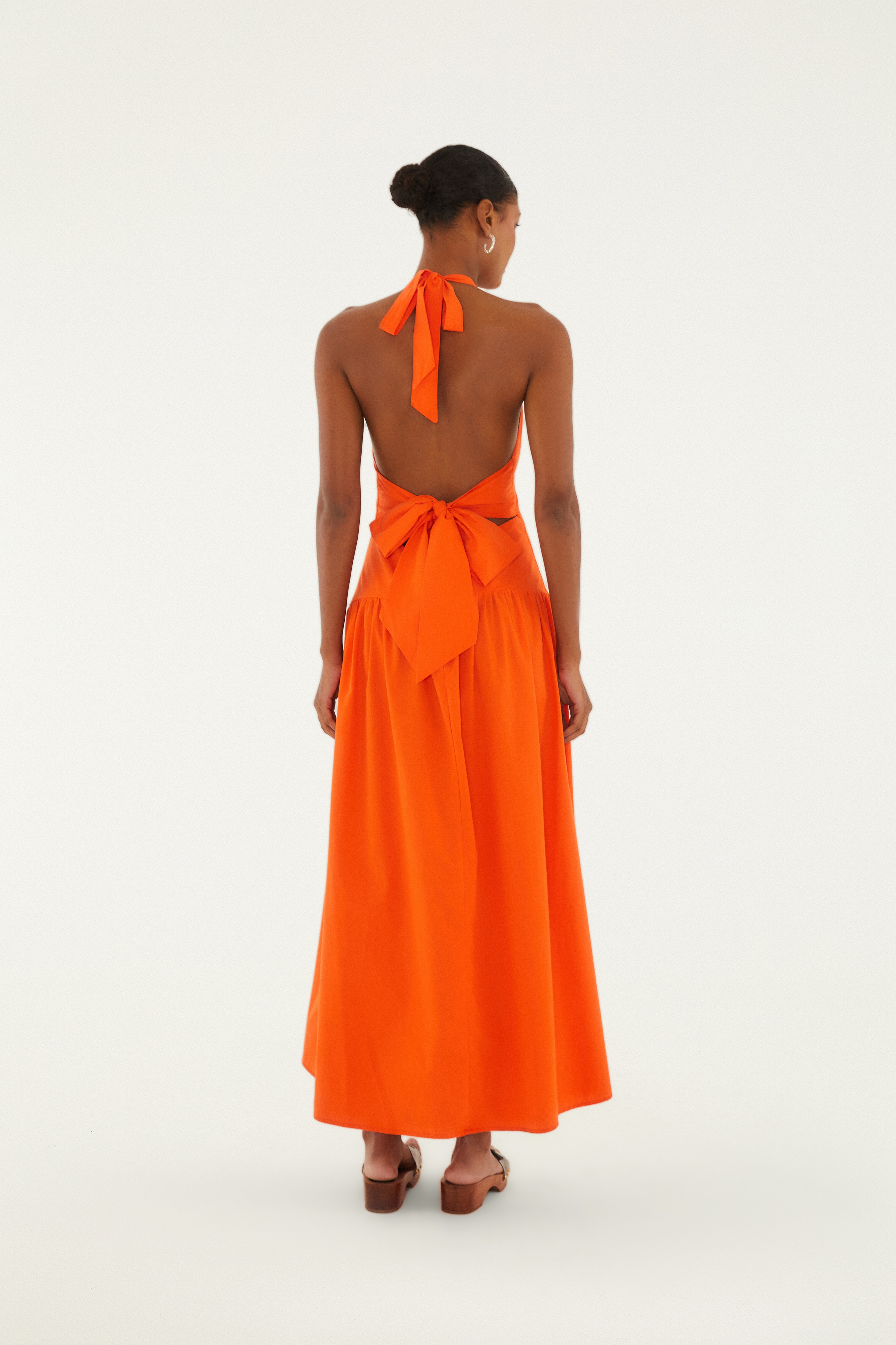 Vestido Frente Única Midi