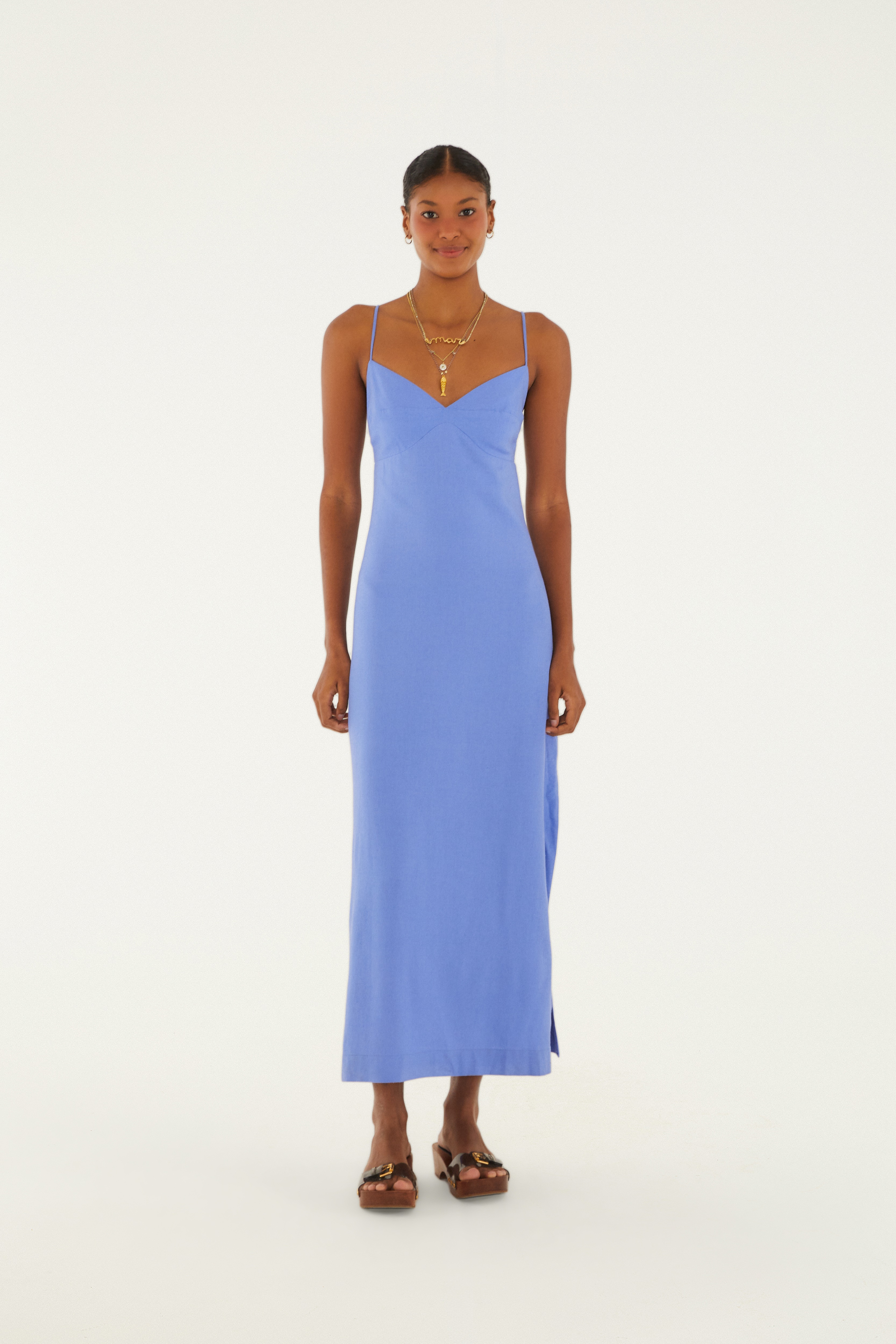 Vestido Reto Midi