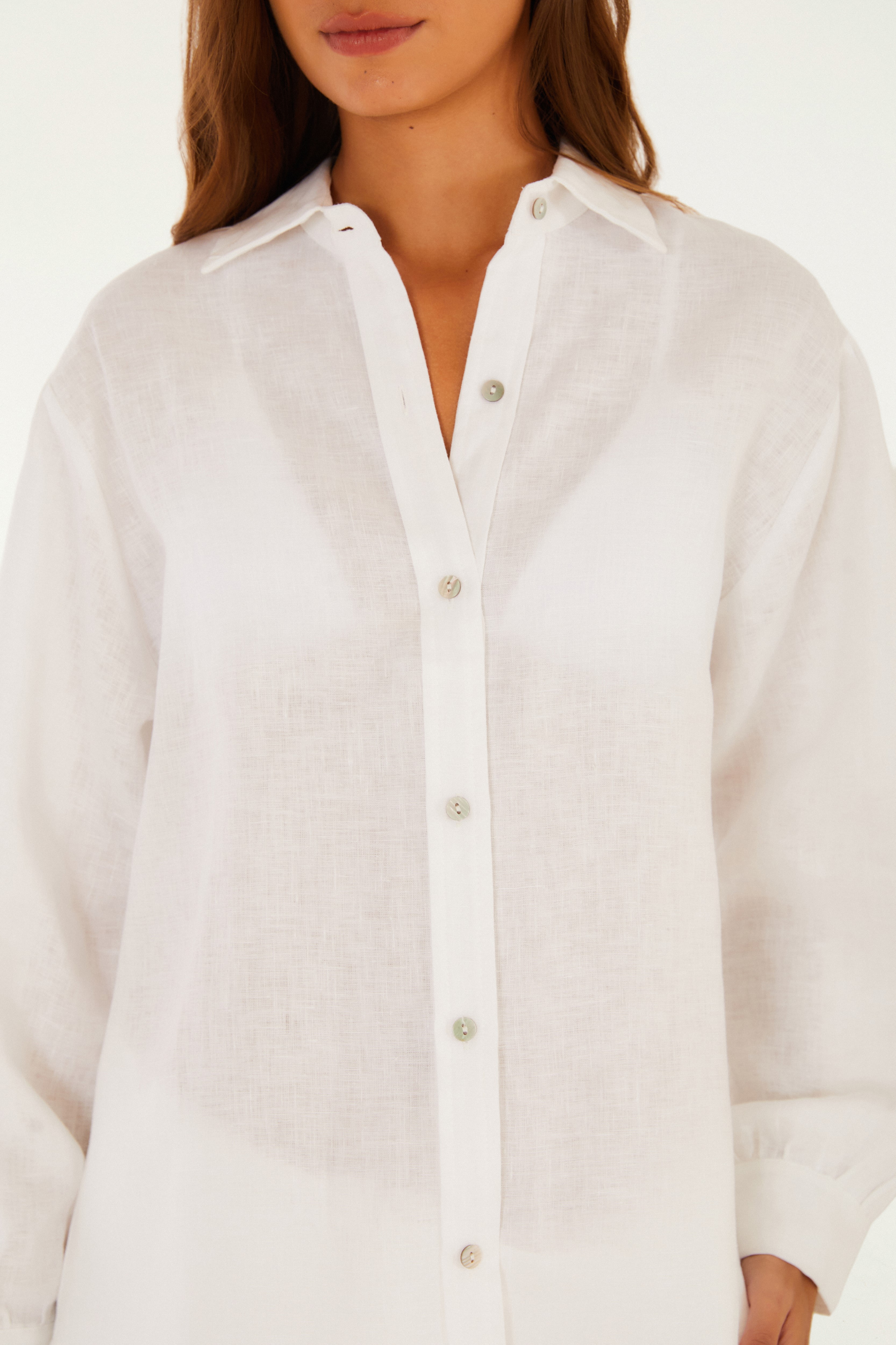Camisa Mangas Linho