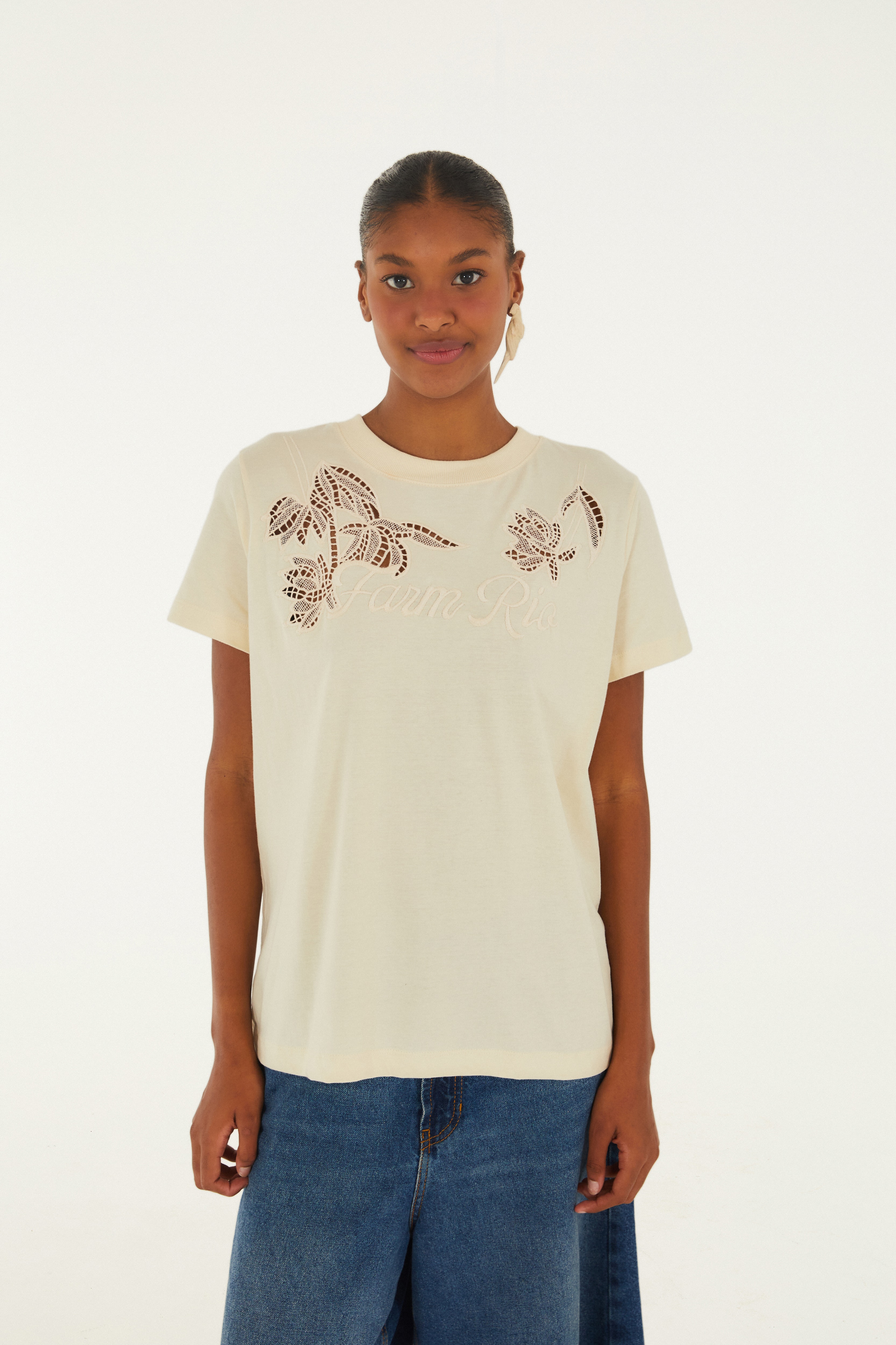 T-Shirt Fit Farm Rio Richillieu Areia