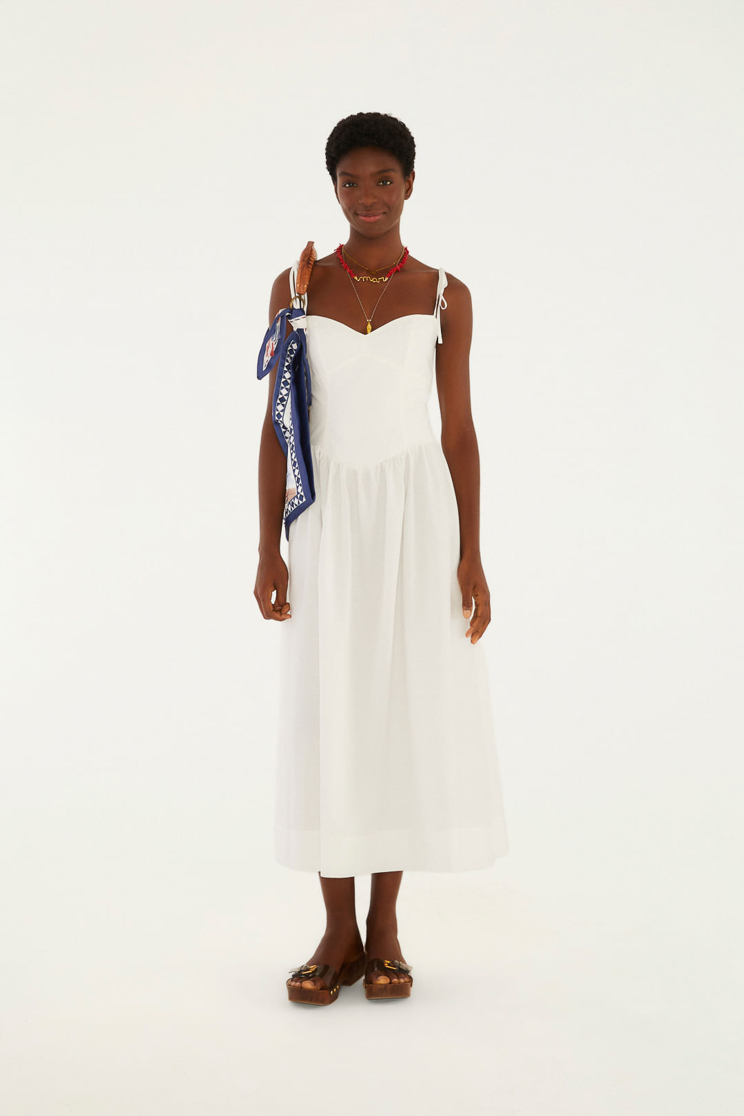 Vestido Midi Alça