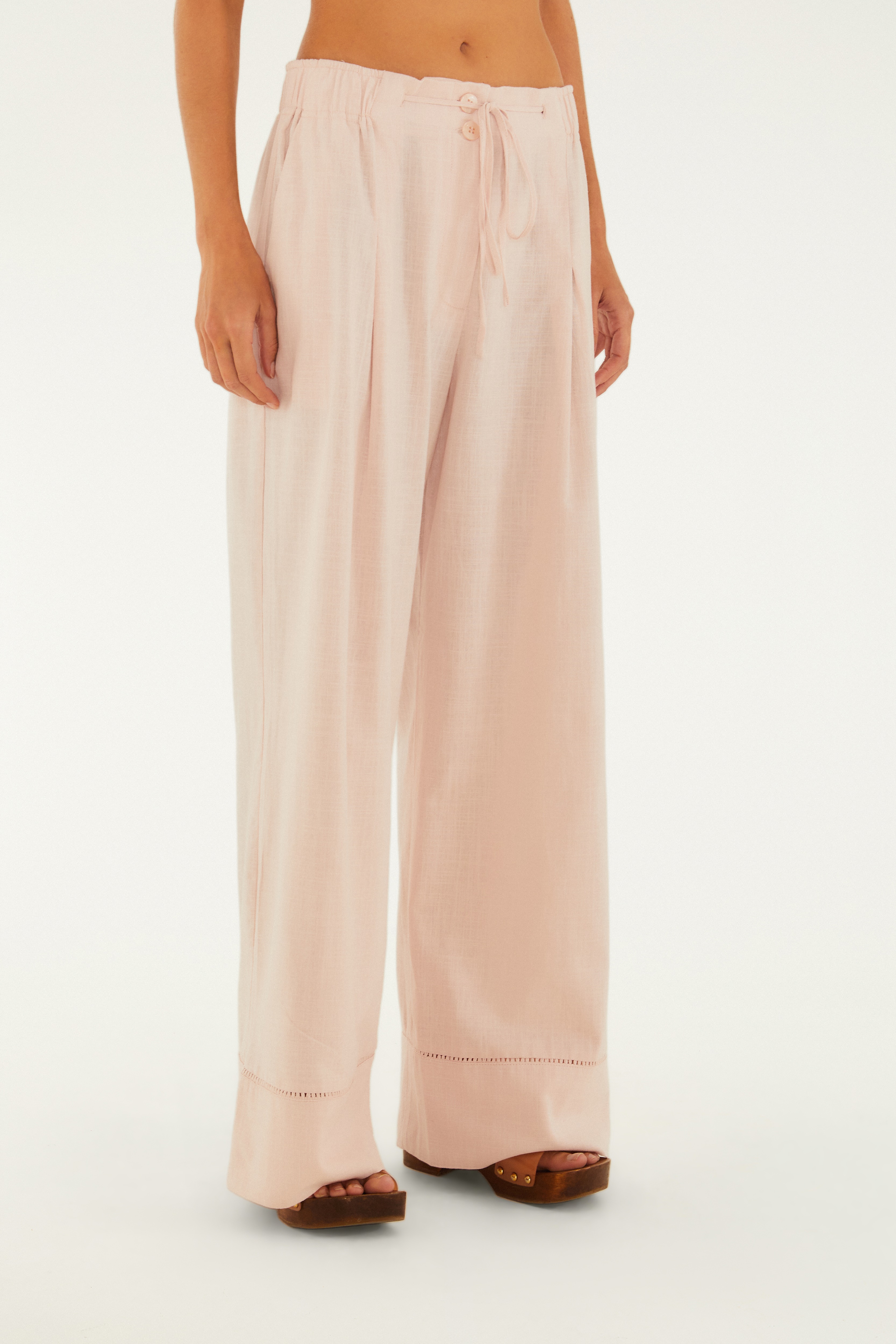 Calça Pregas