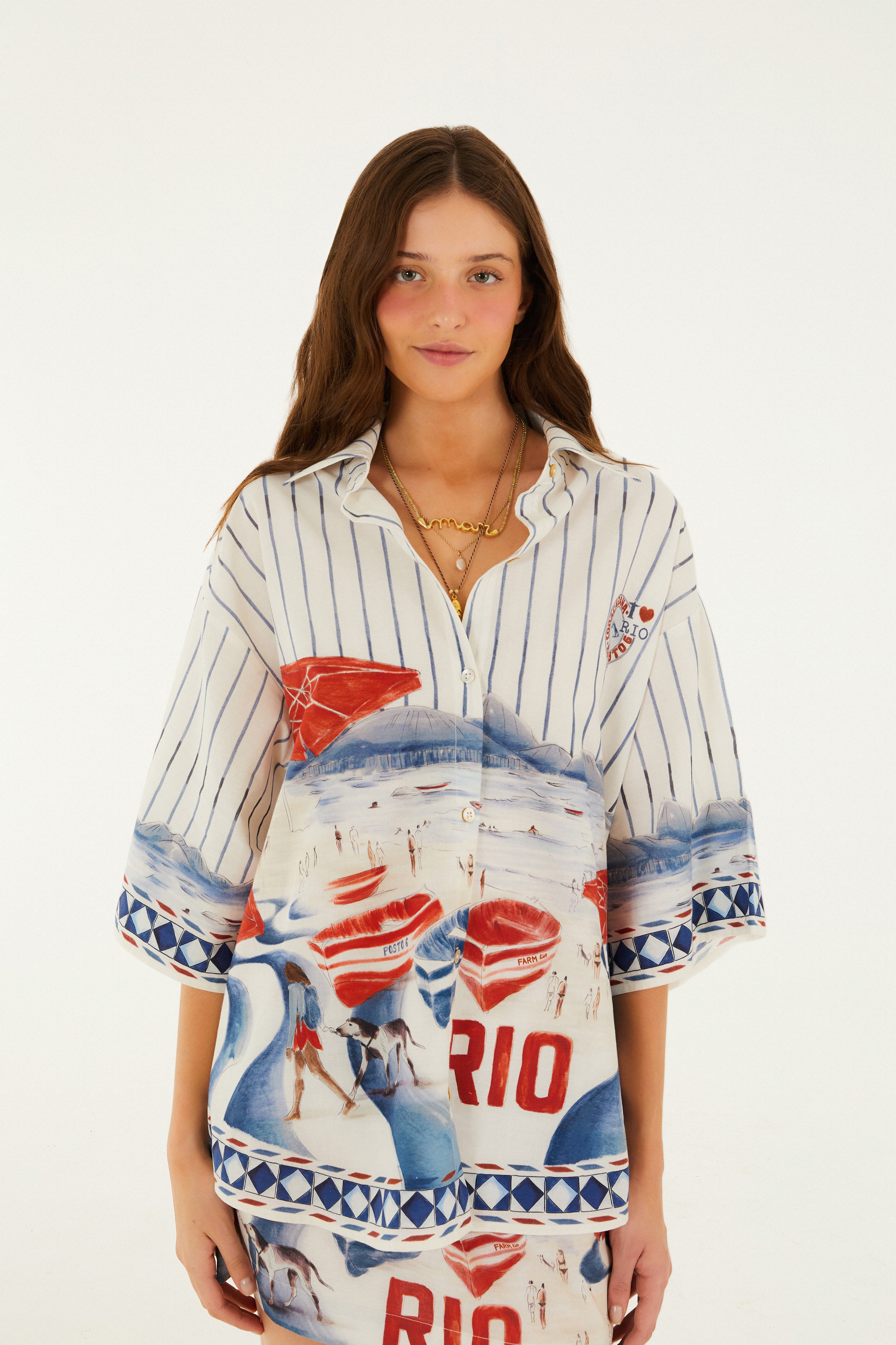 Camisa Localizada Posto 6
