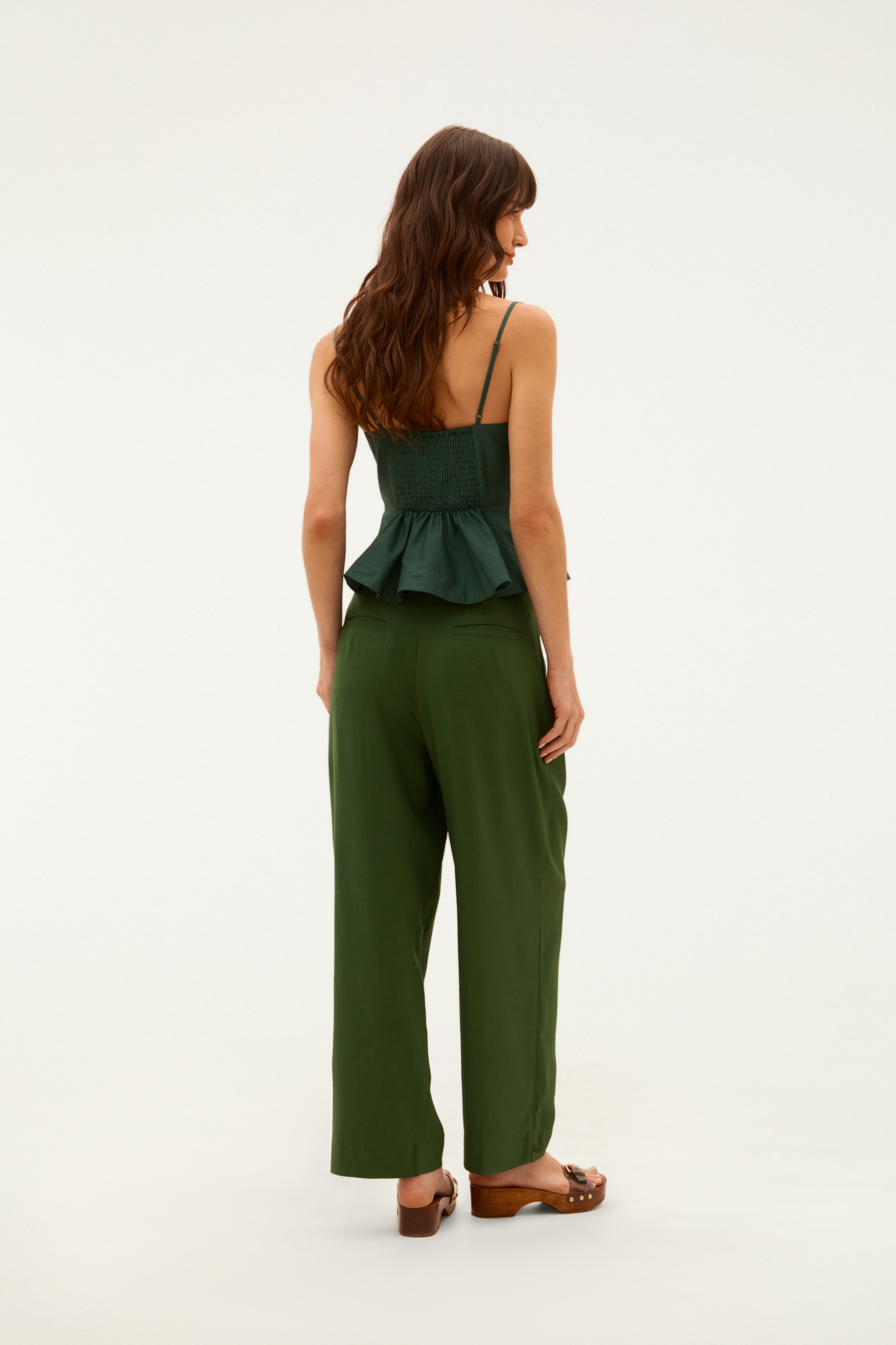 Calça Clochard Linho
