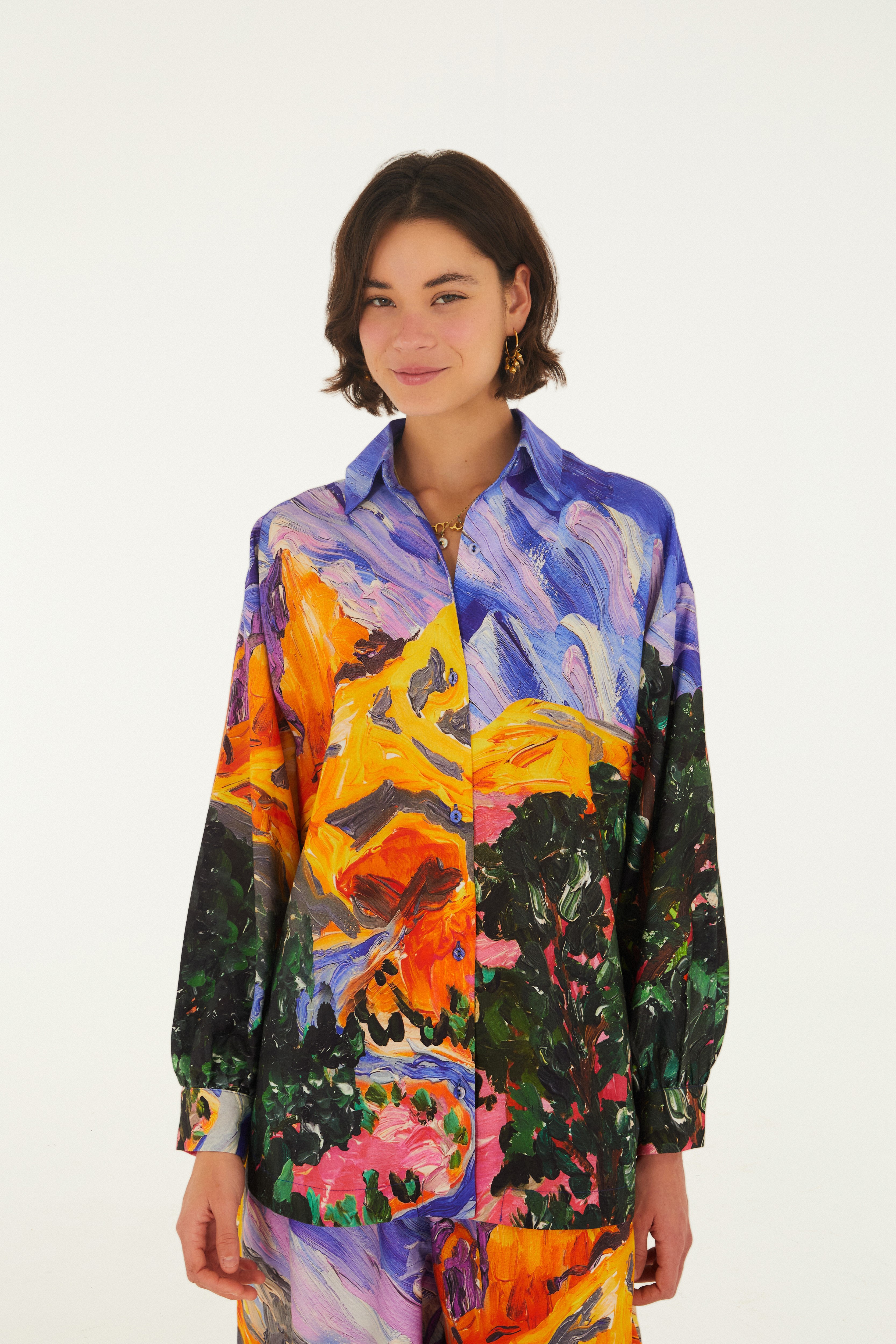 Camisa Estampada Patagônia
