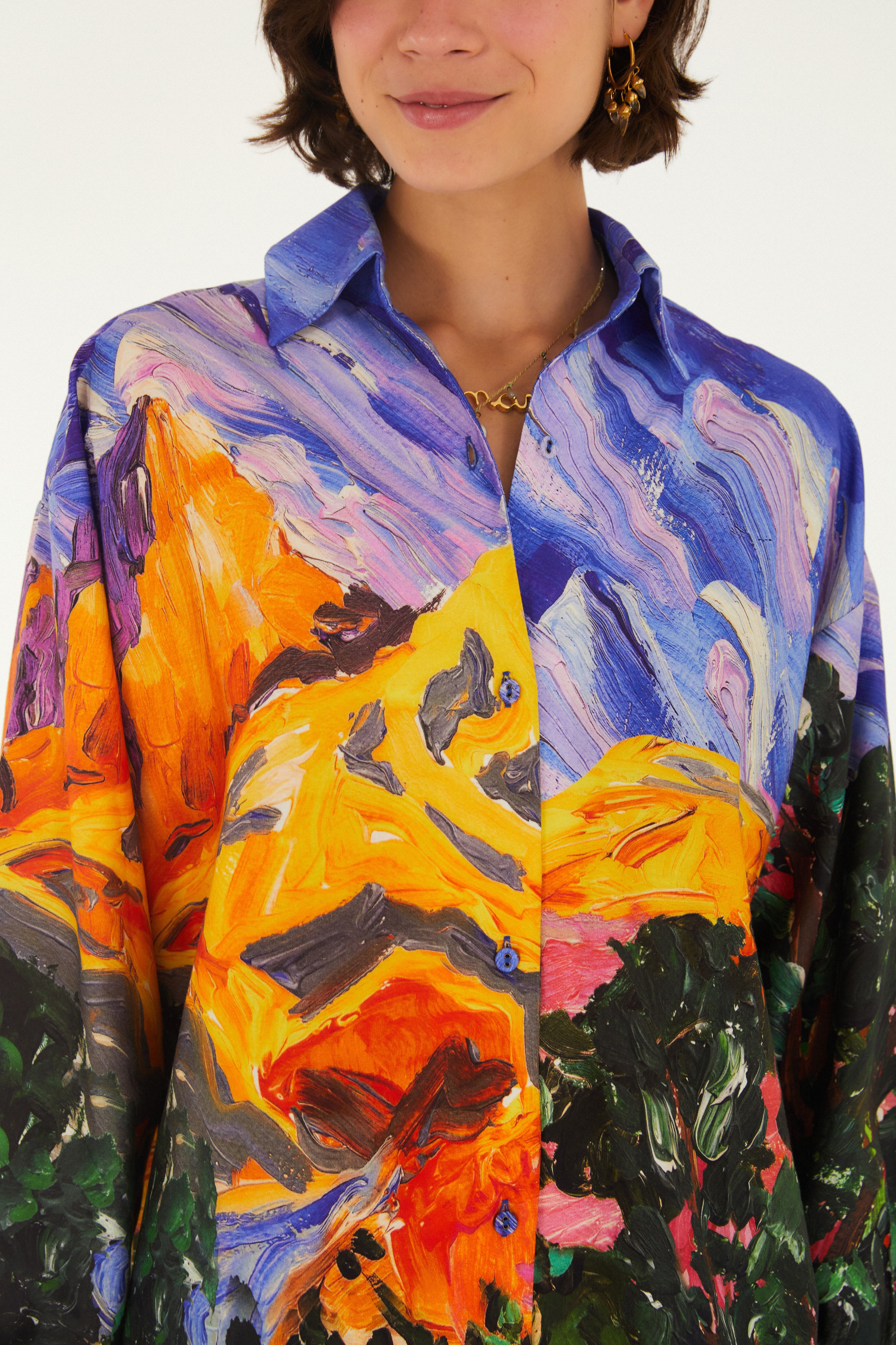 Camisa Estampada Patagônia