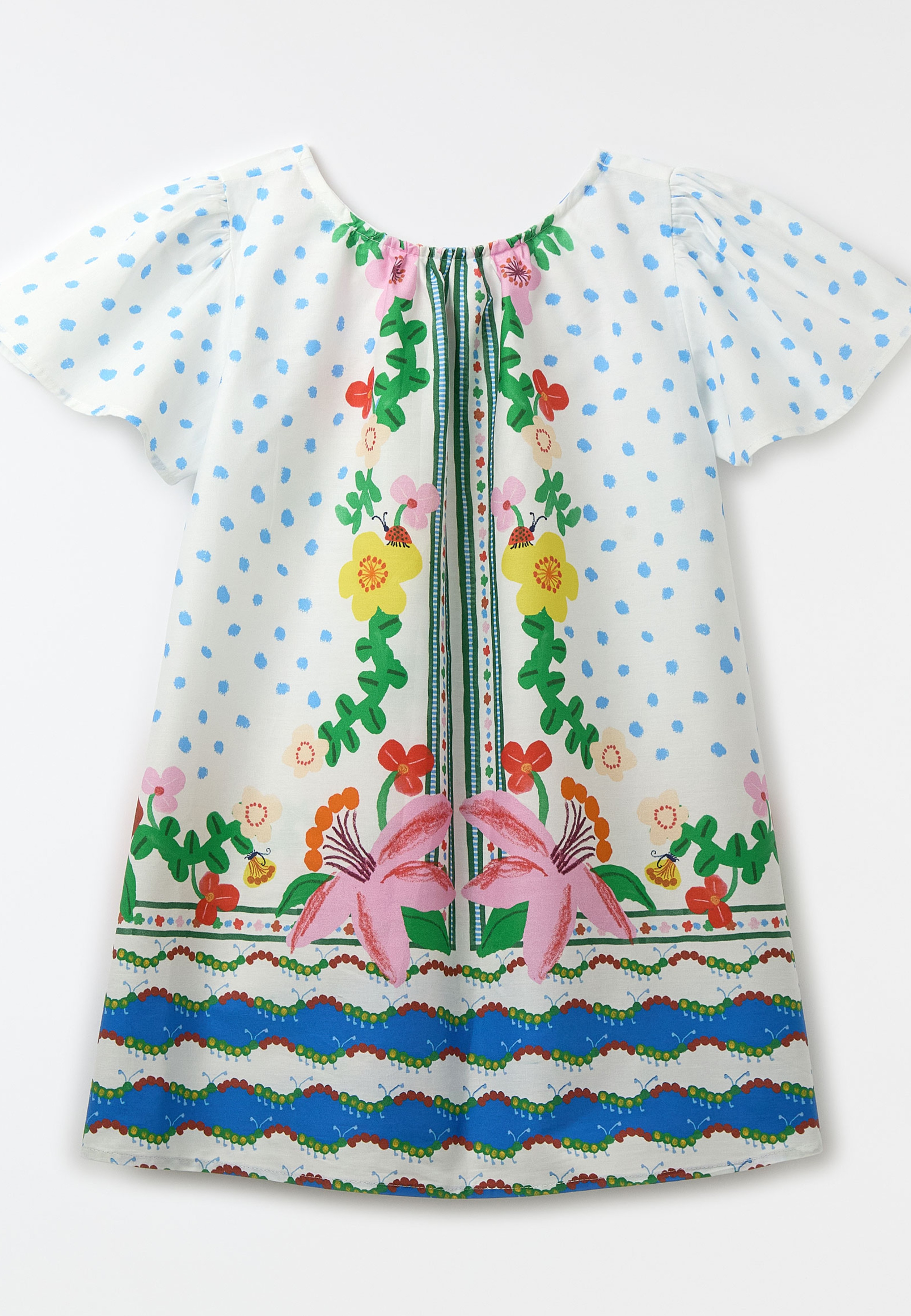 Vestido Caminho Das Flores Off