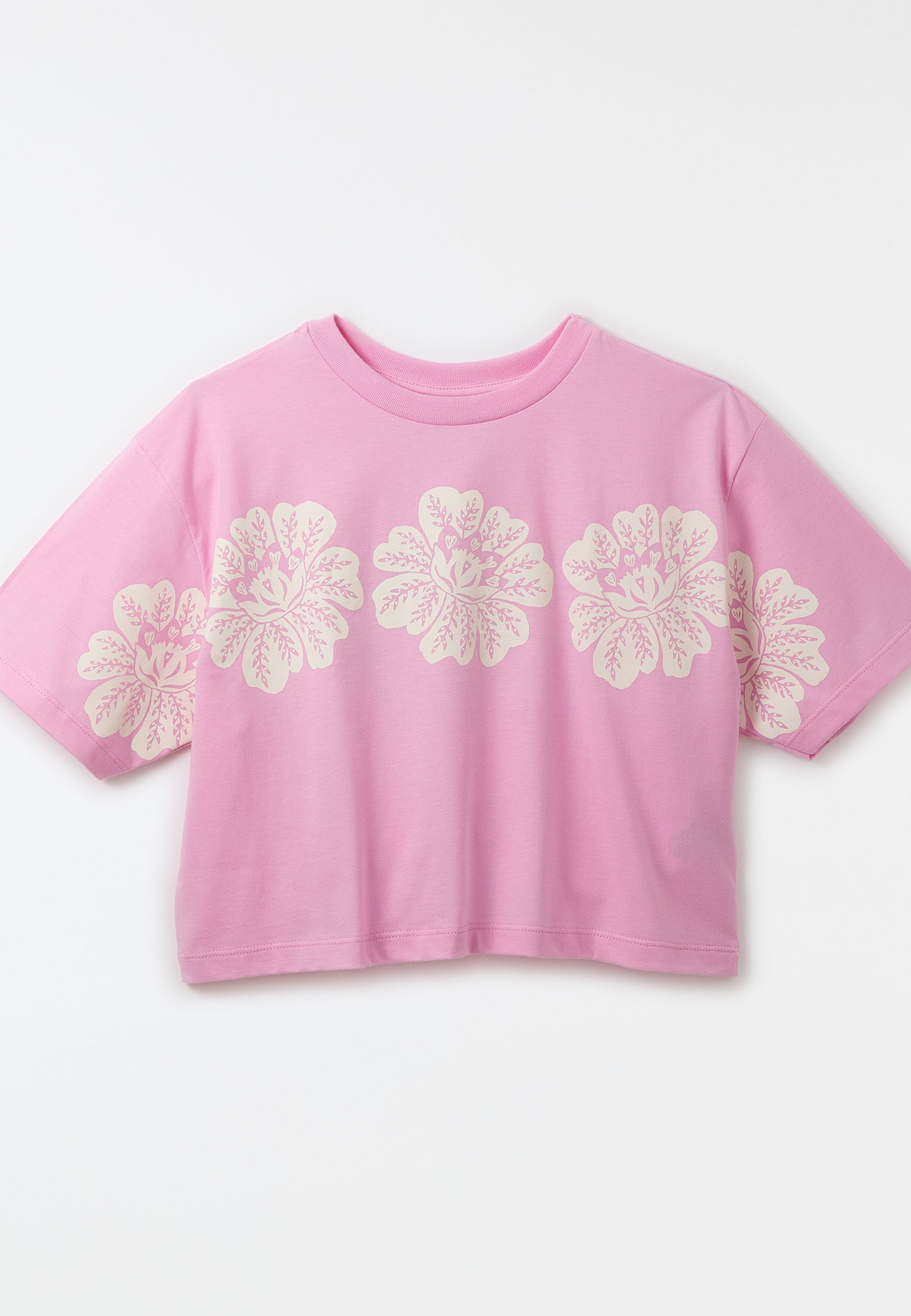 Camiseta Silk Paraiso Floral