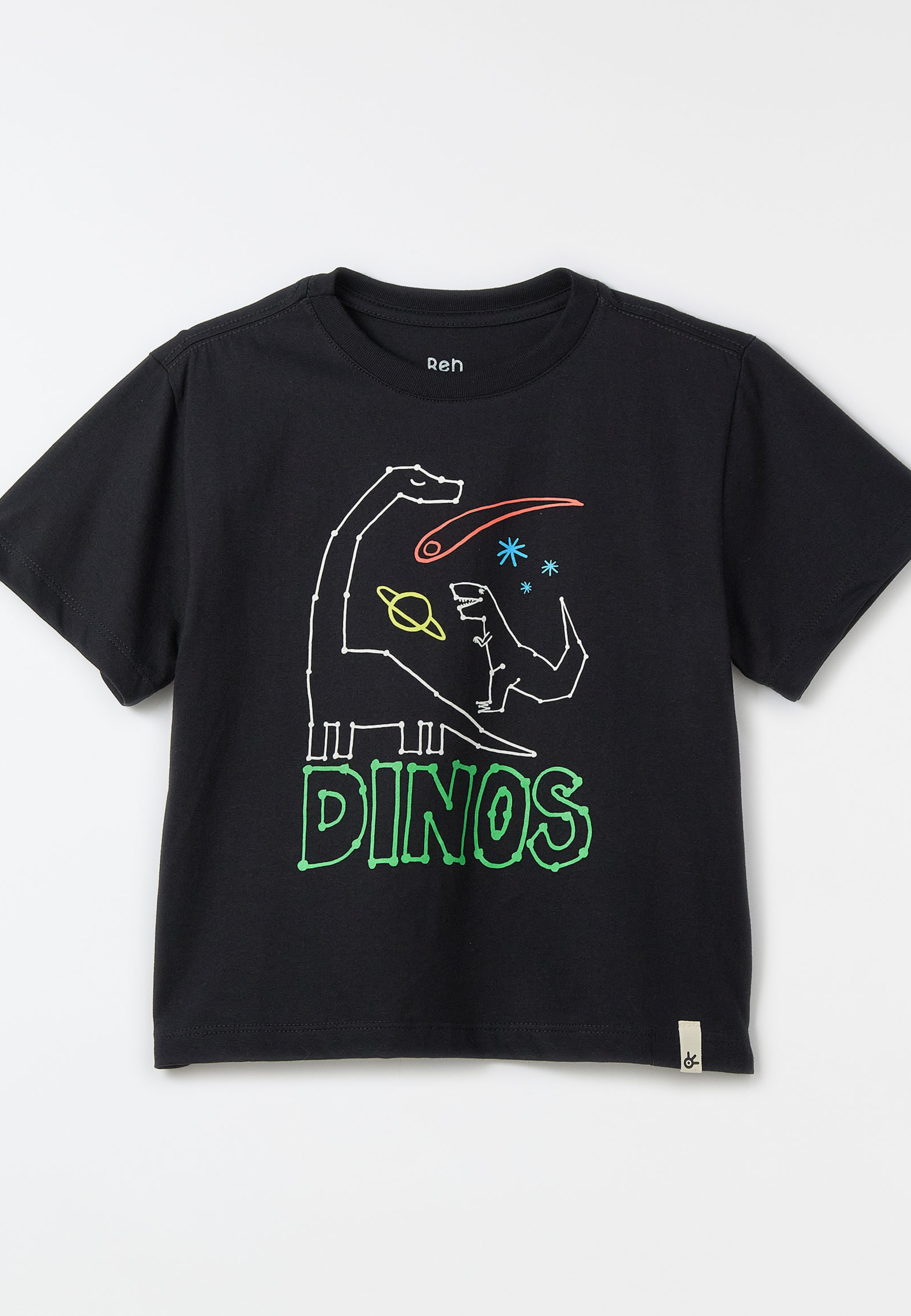 Camiseta Silk Noite Do Dino