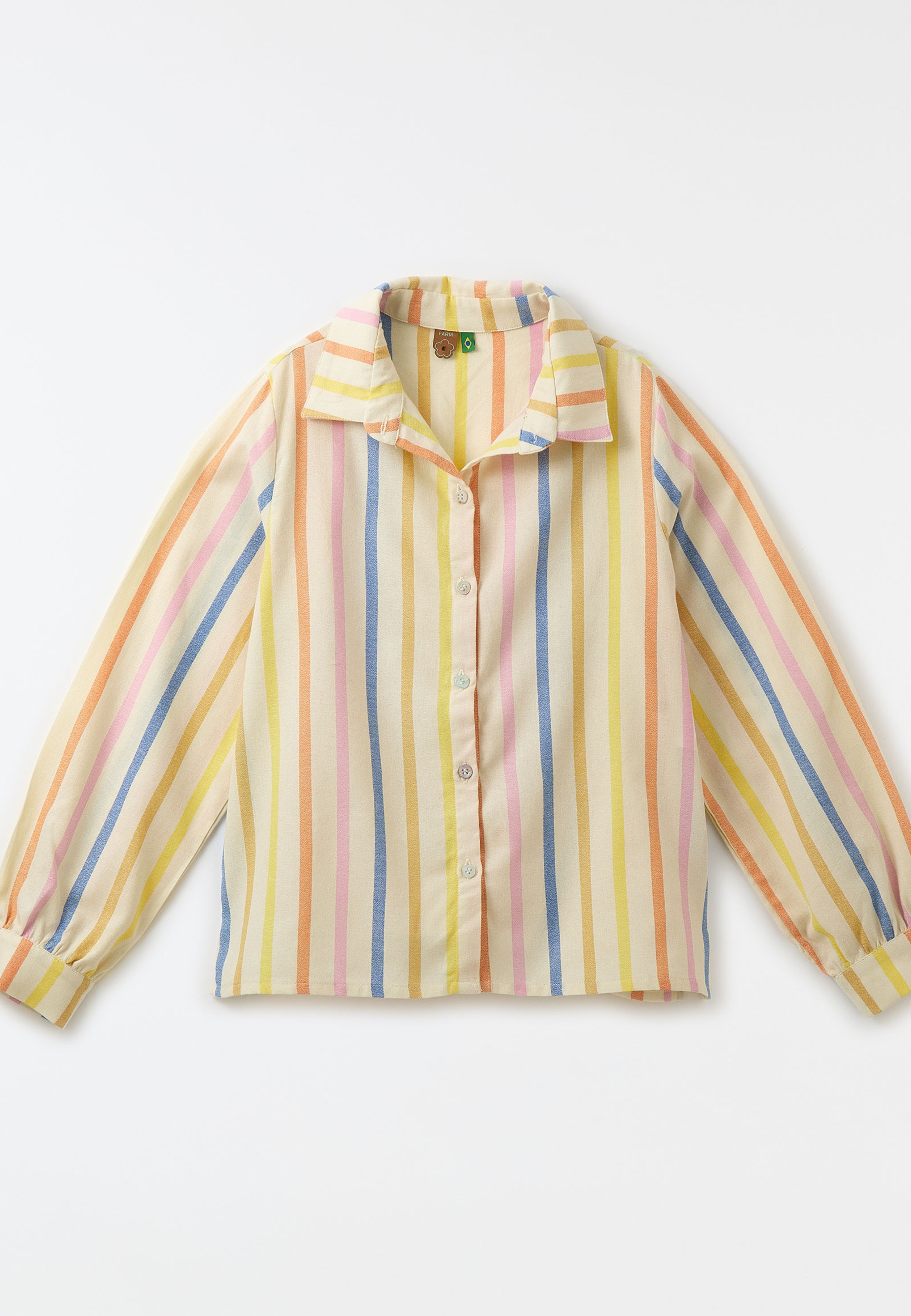 Camisa Listra Cores Ml