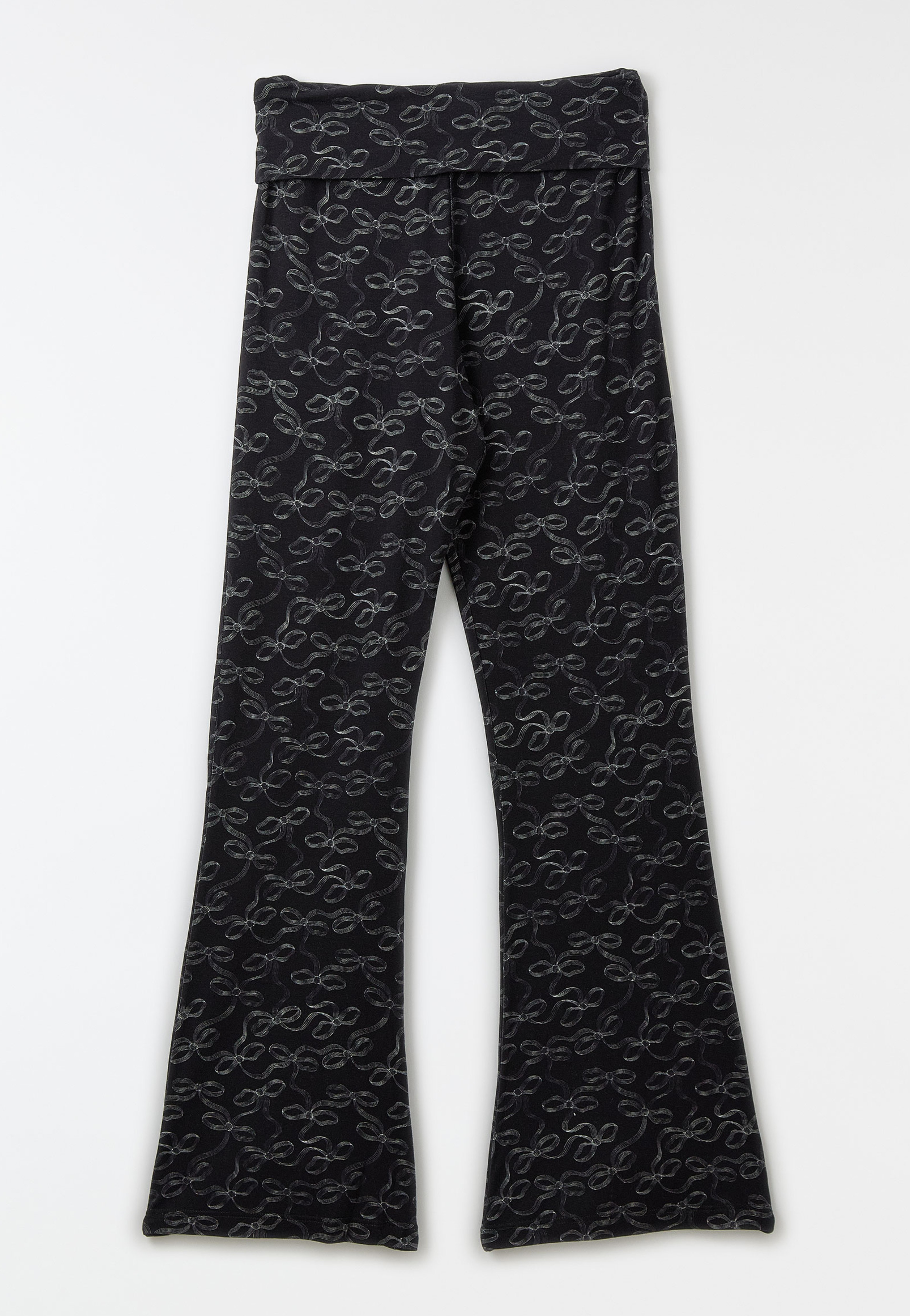 Legging Cós Dobrado Laços
