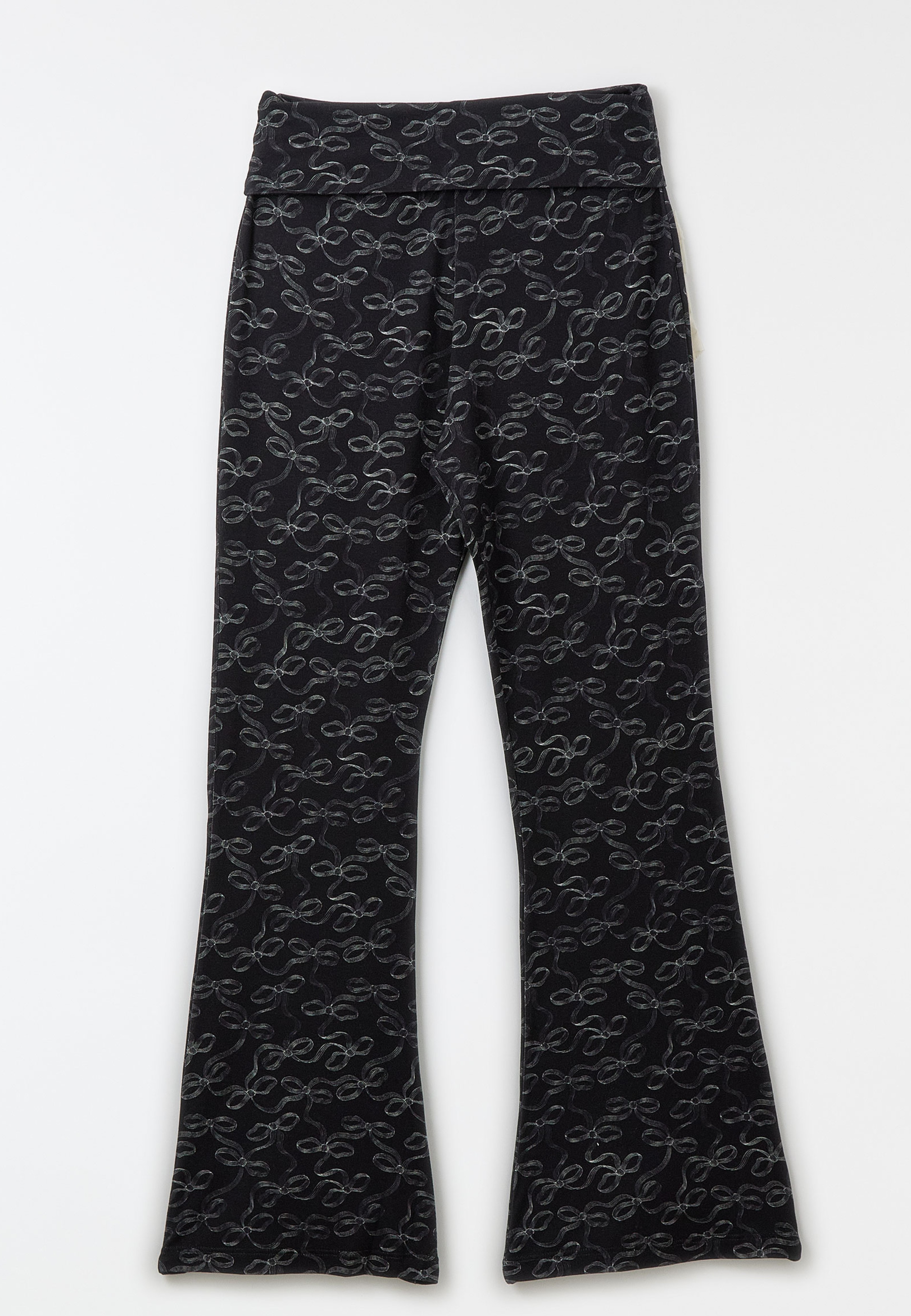 Legging Cós Dobrado Laços