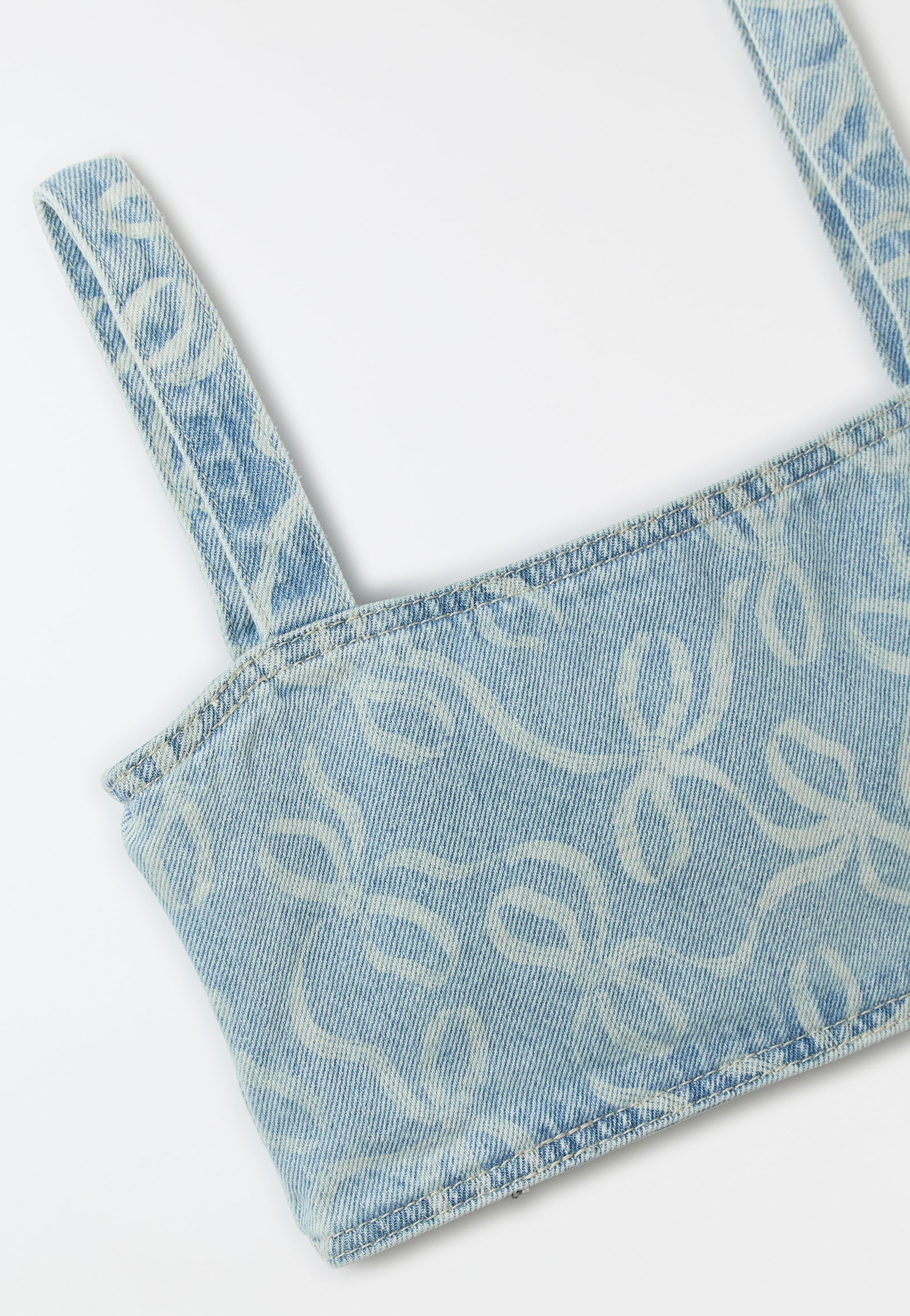 Top Jeans Laço