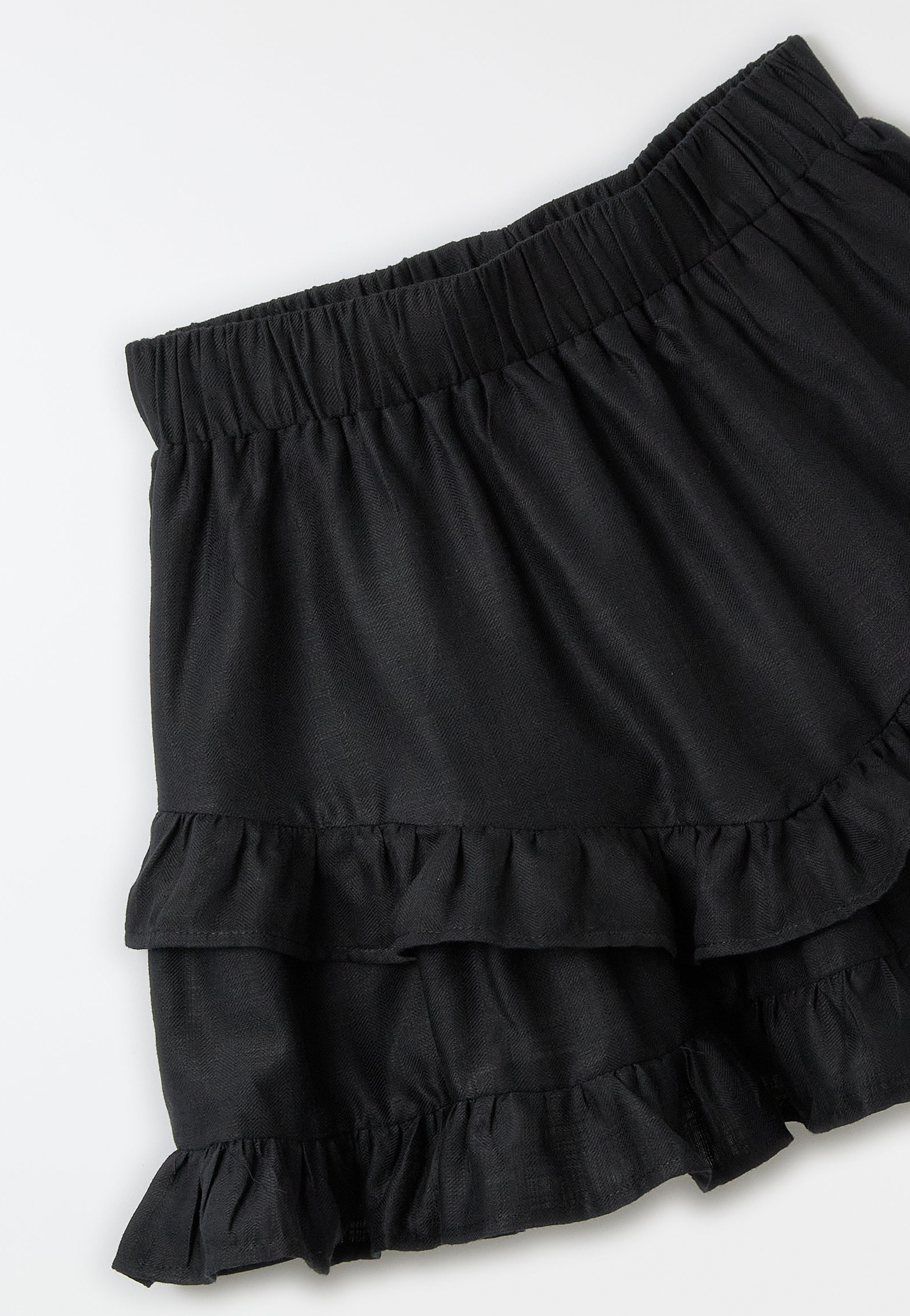 Short Saia Babados Liso