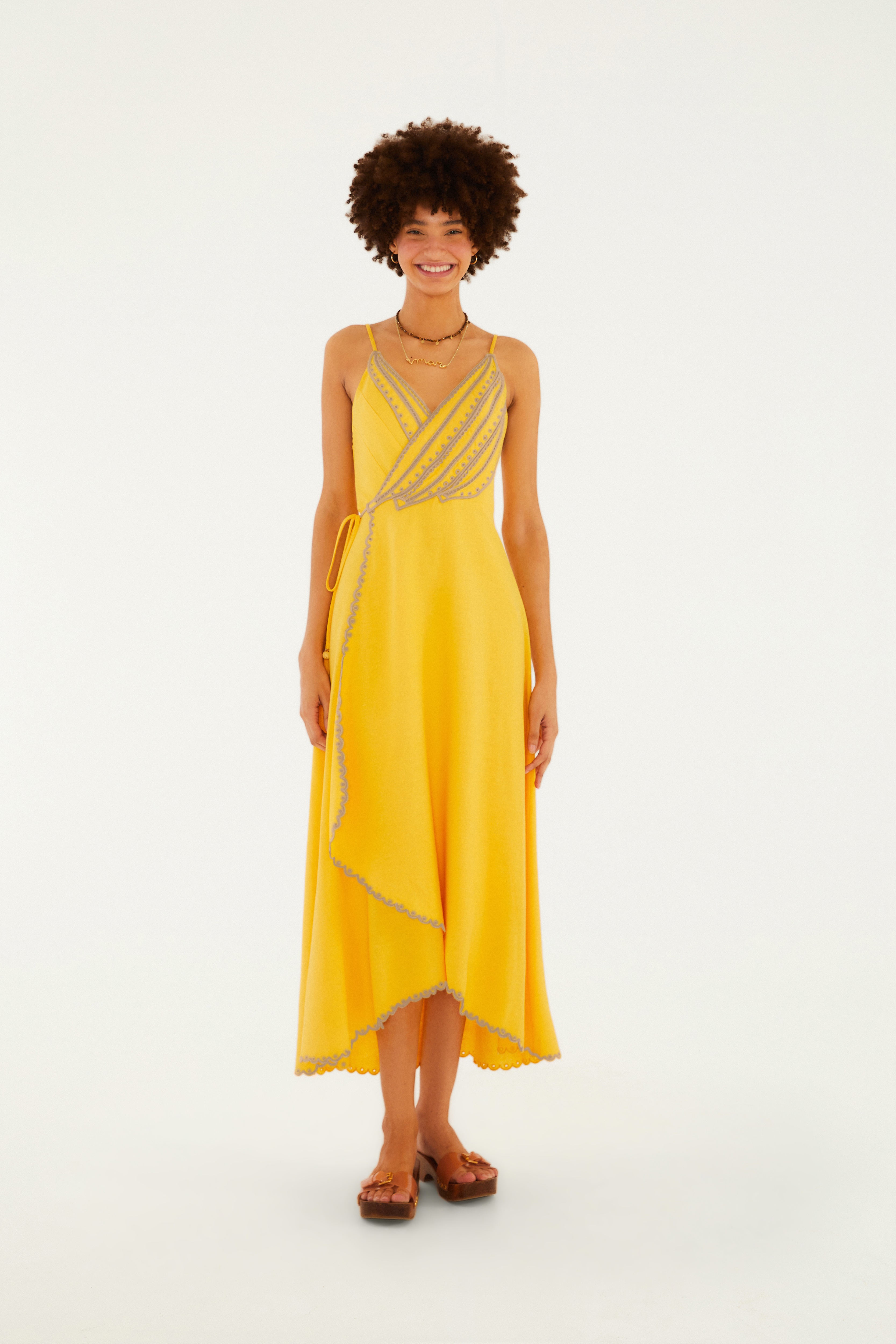 Vestido Richelieu Banana