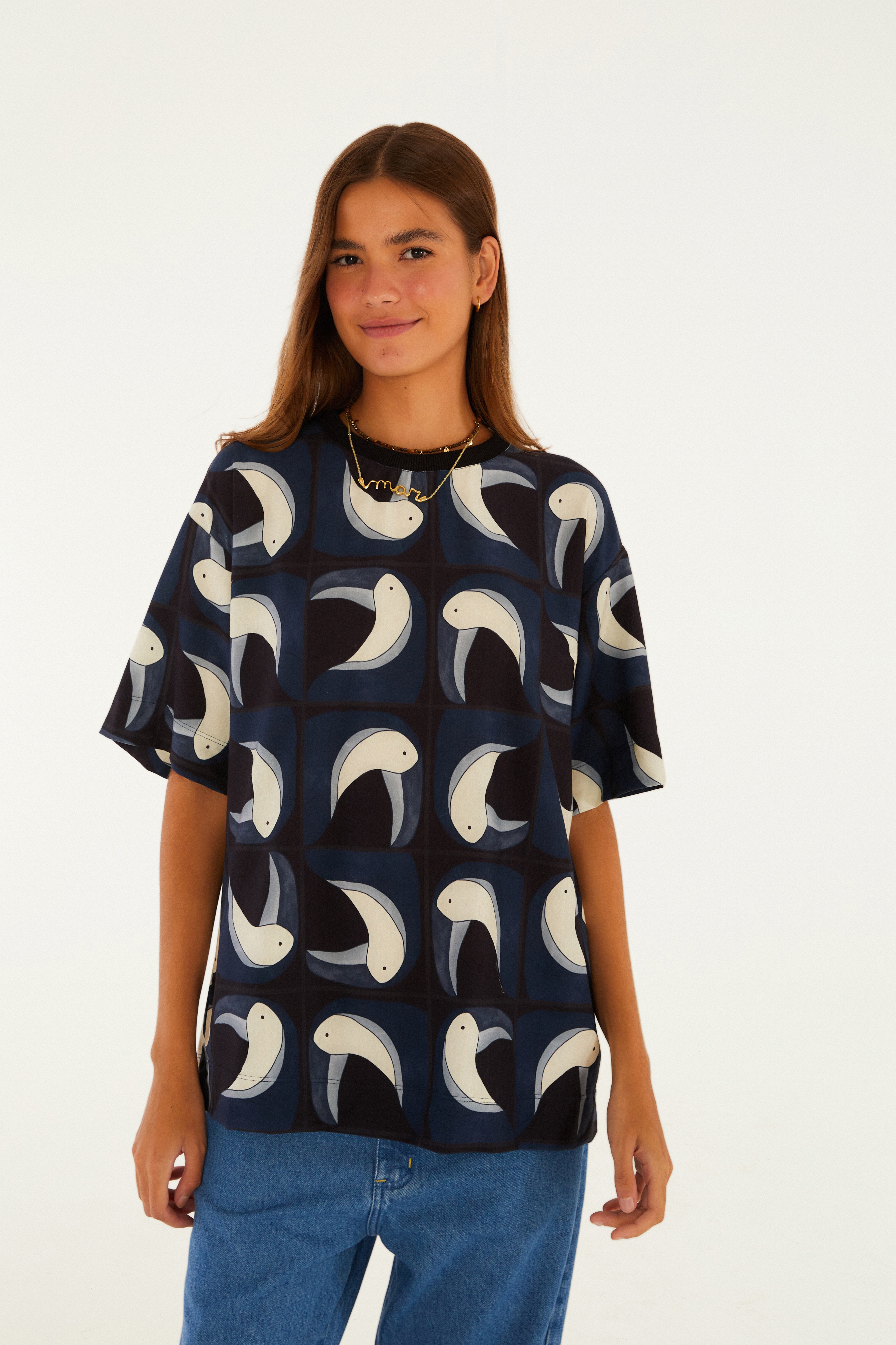 T-Shirt Básica Tuca Tropical