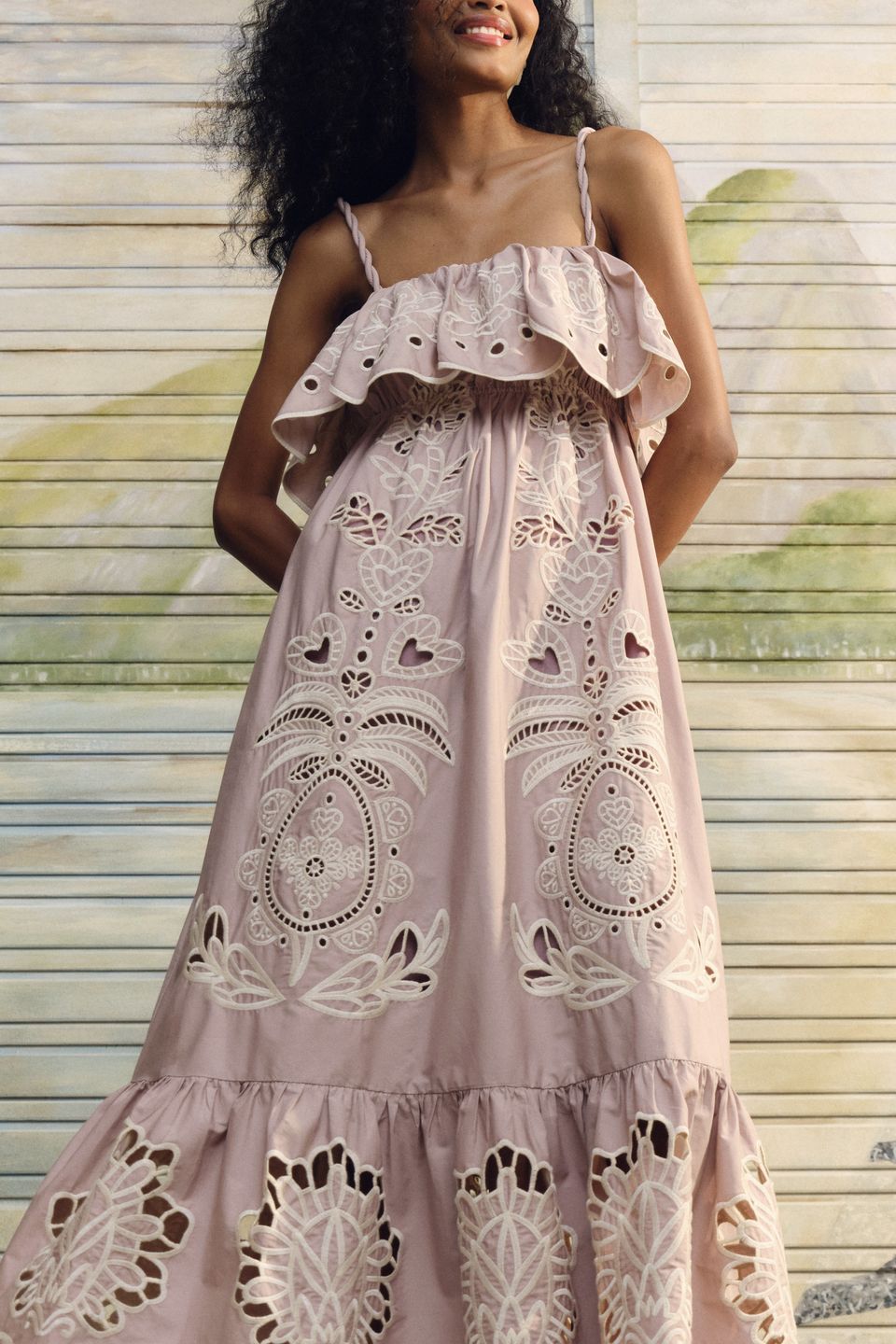Vestido Cropped Richelieu