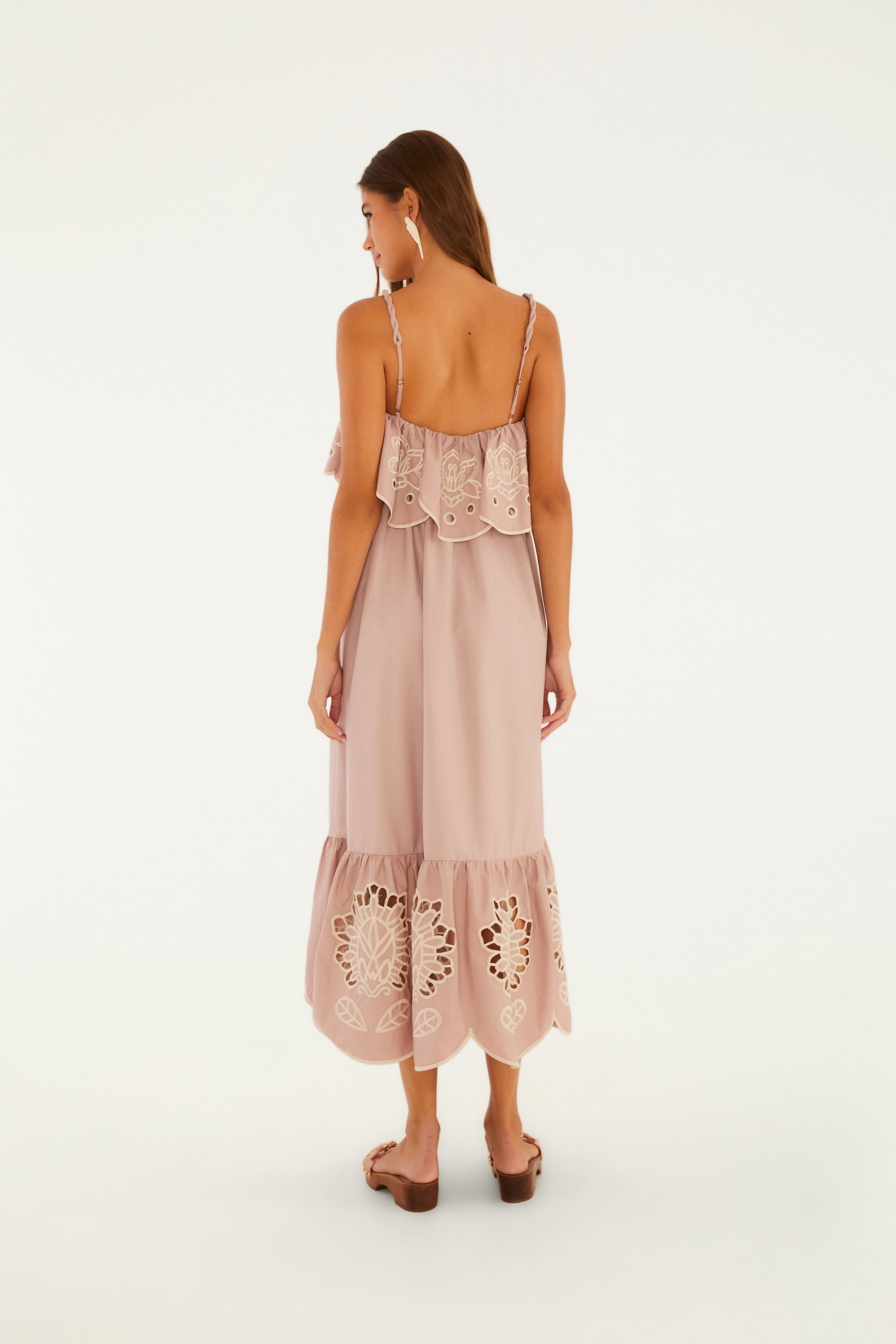 Vestido Cropped Richelieu