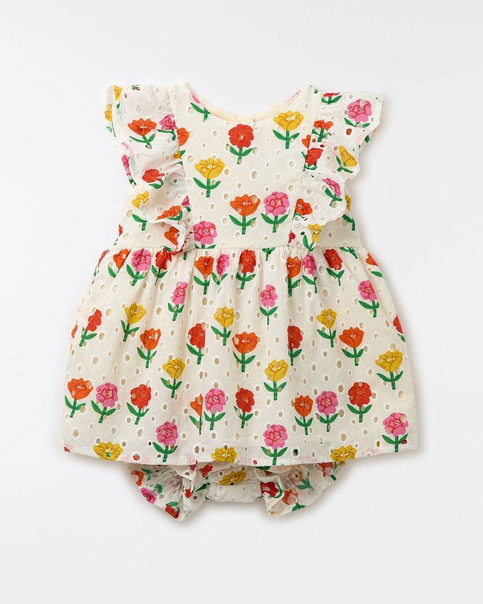 Vestido Bebe Laise Rosinha