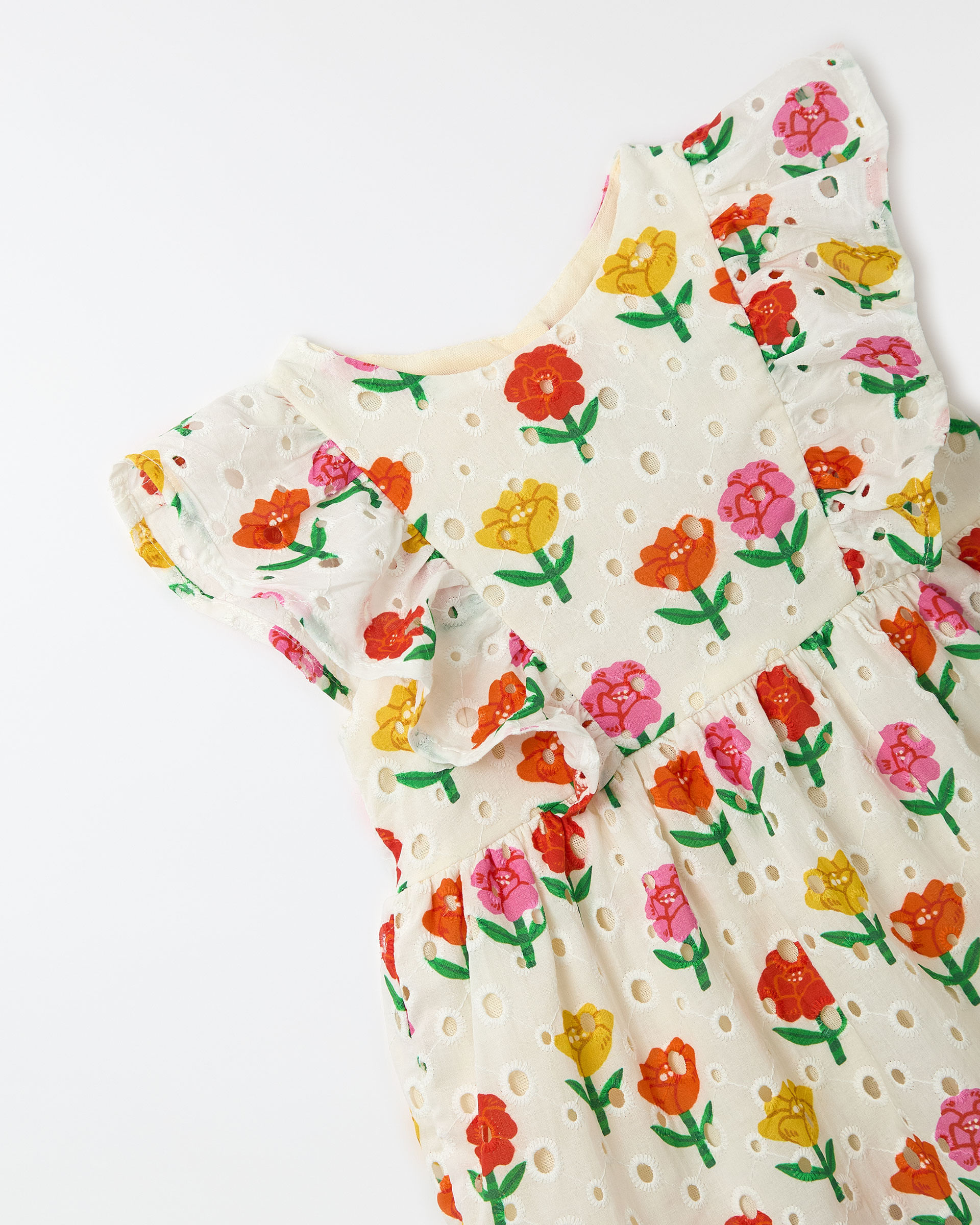 Vestido Bebe Laise Rosinha