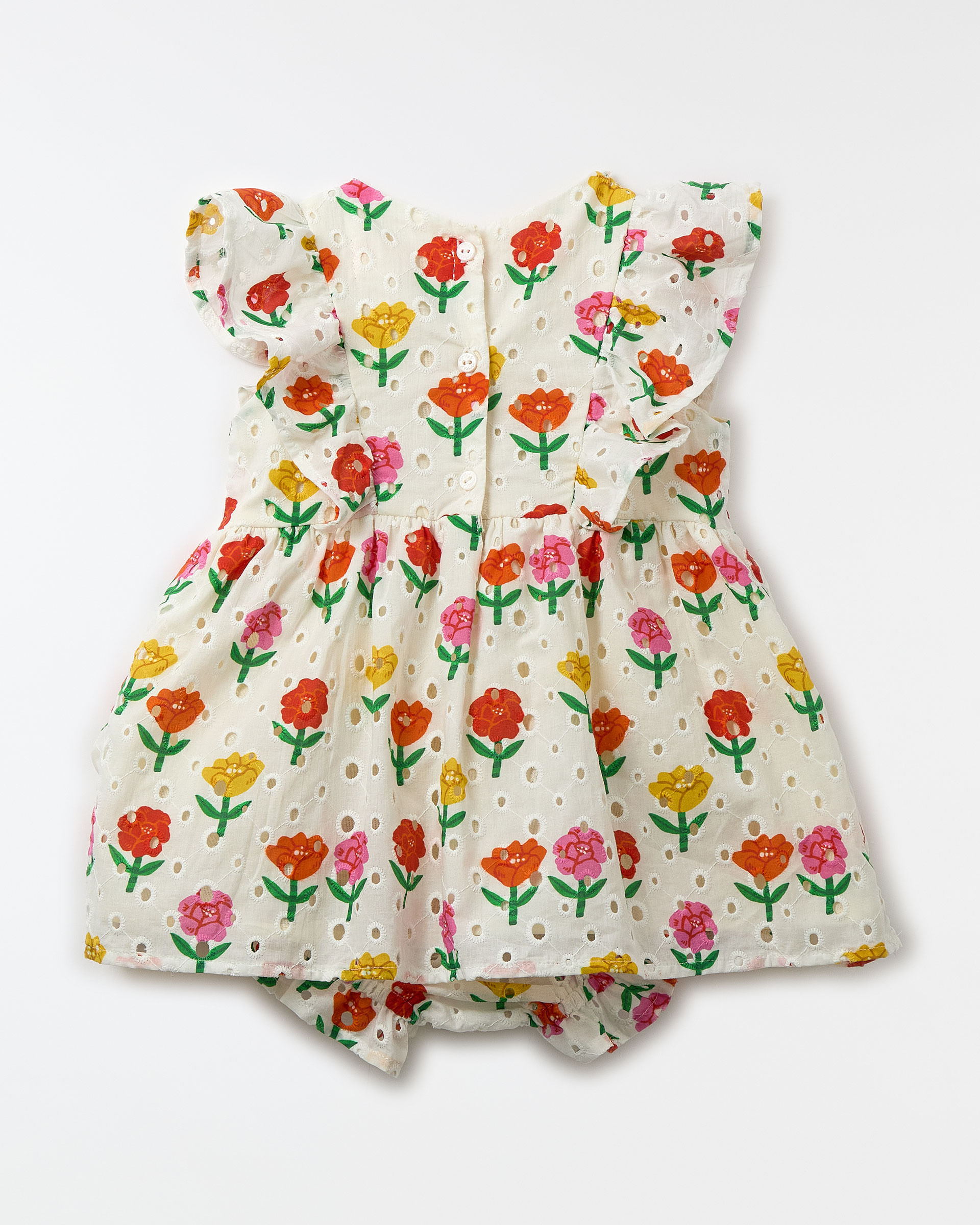 Vestido Bebe Laise Rosinha