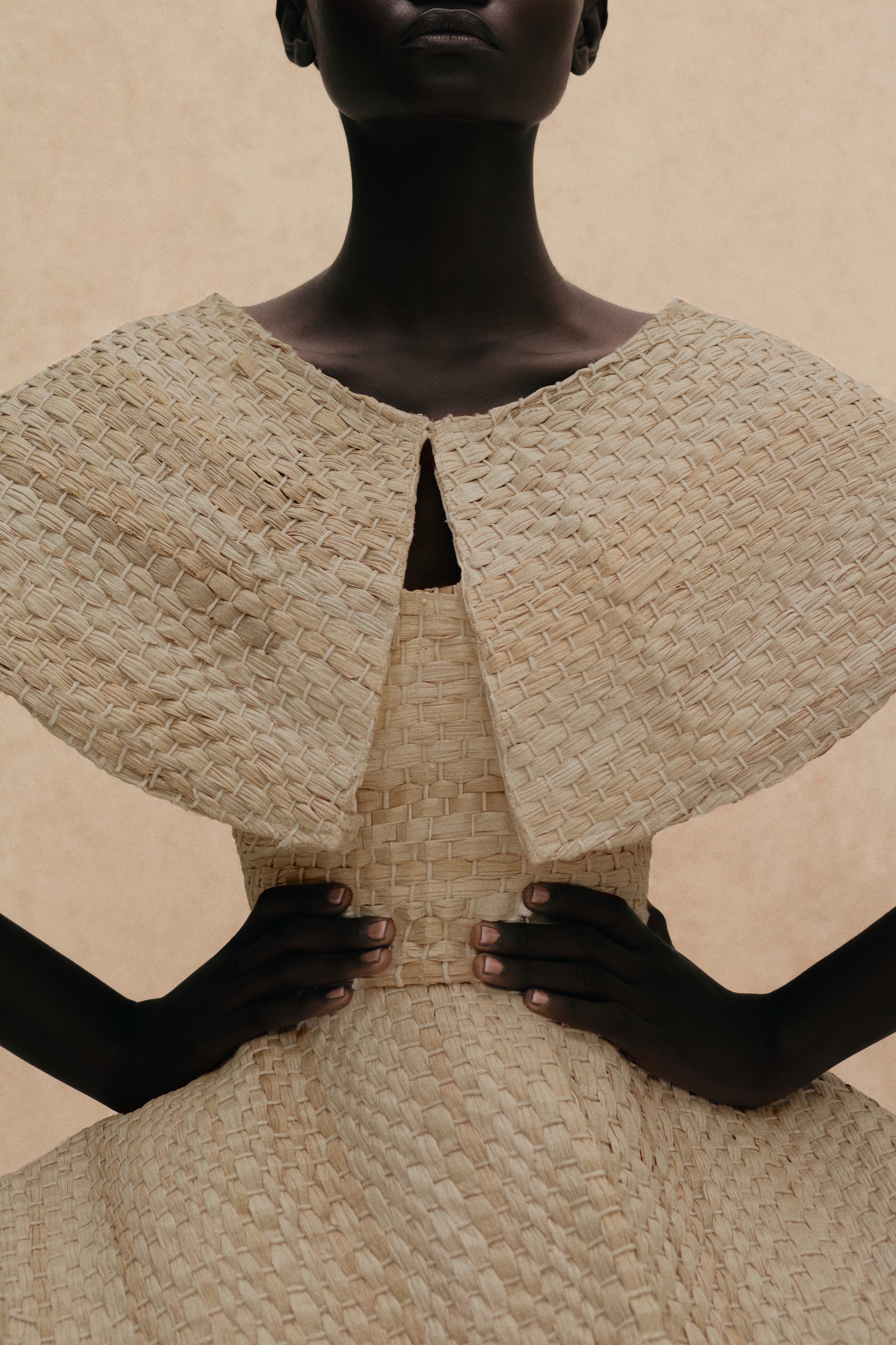 Saia Peplum Palha