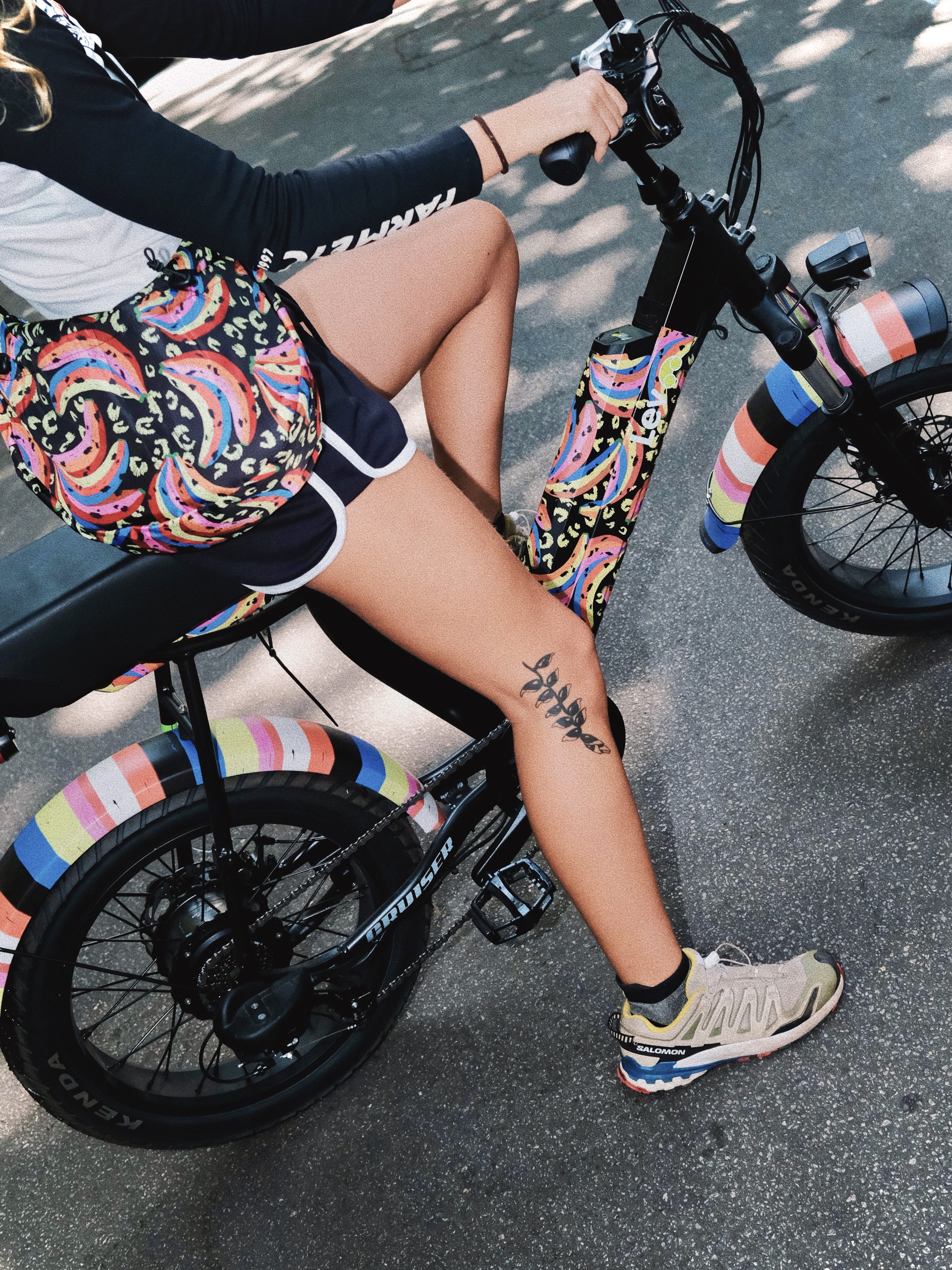 Bike Lev Cruiser Mini Bananada Bateria Lítio