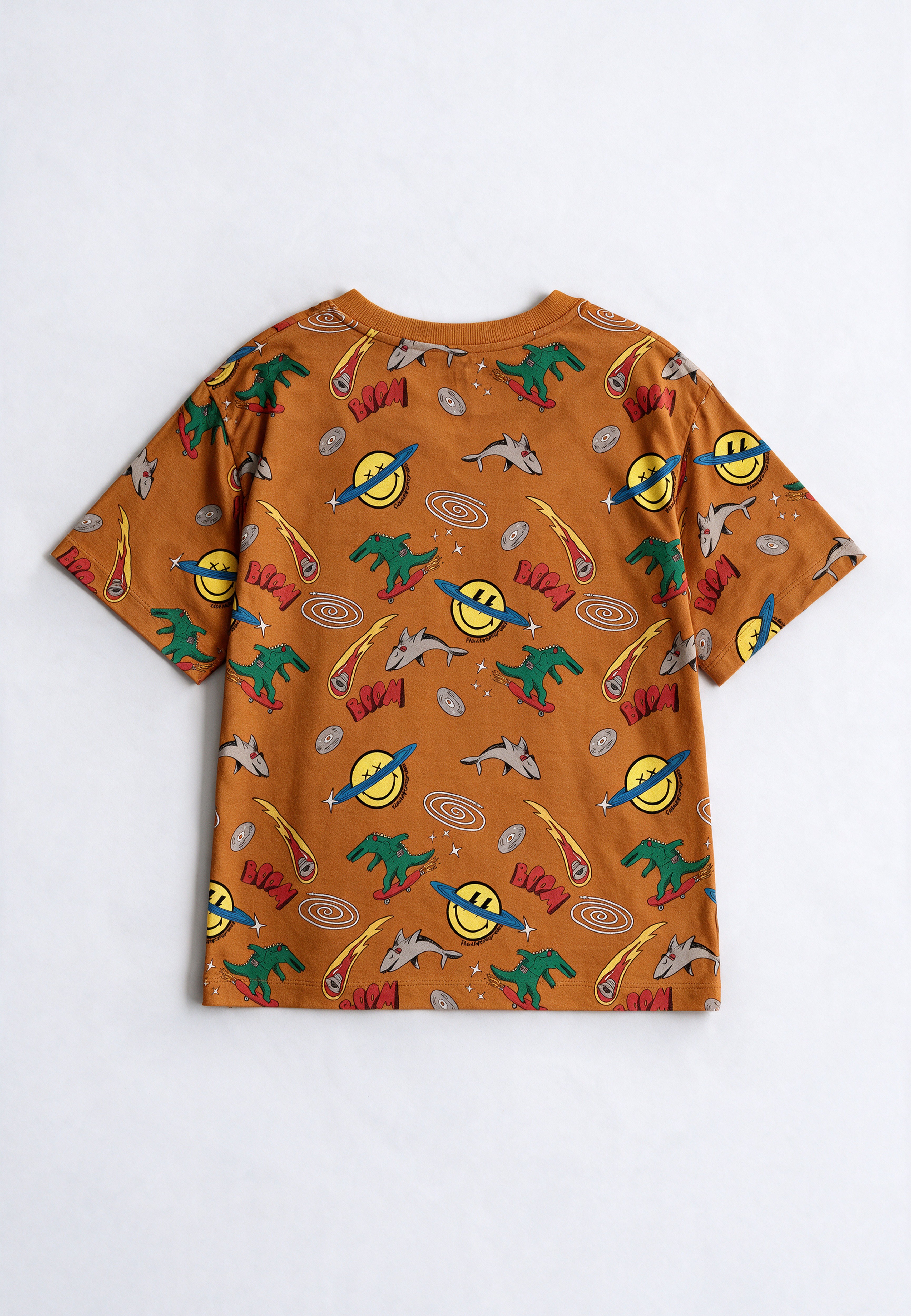 Camiseta Malha Radical Cosmico Smiley