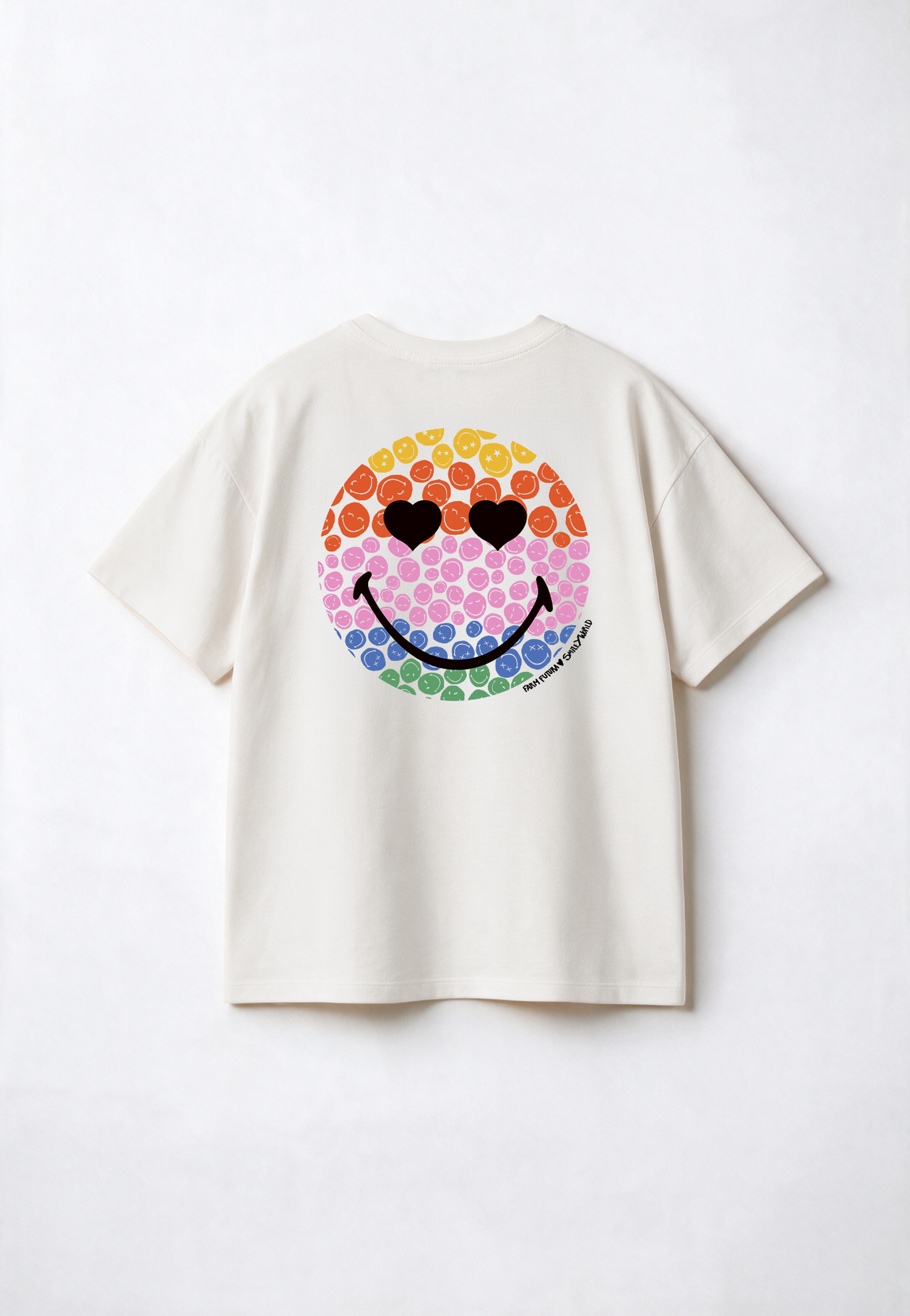 Camiseta Oversized Silk Smiley