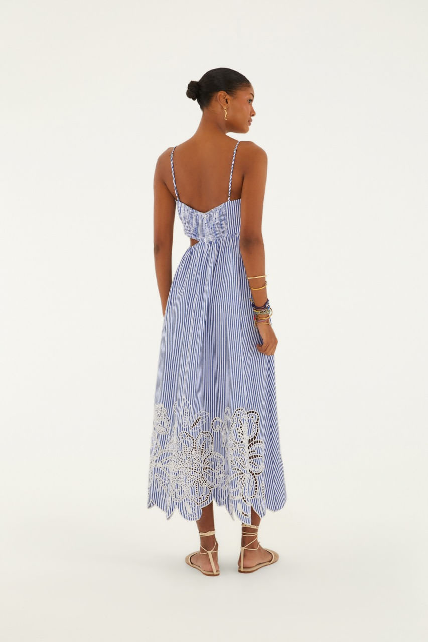 Vestido Richelieu Listra Floral Jamaica